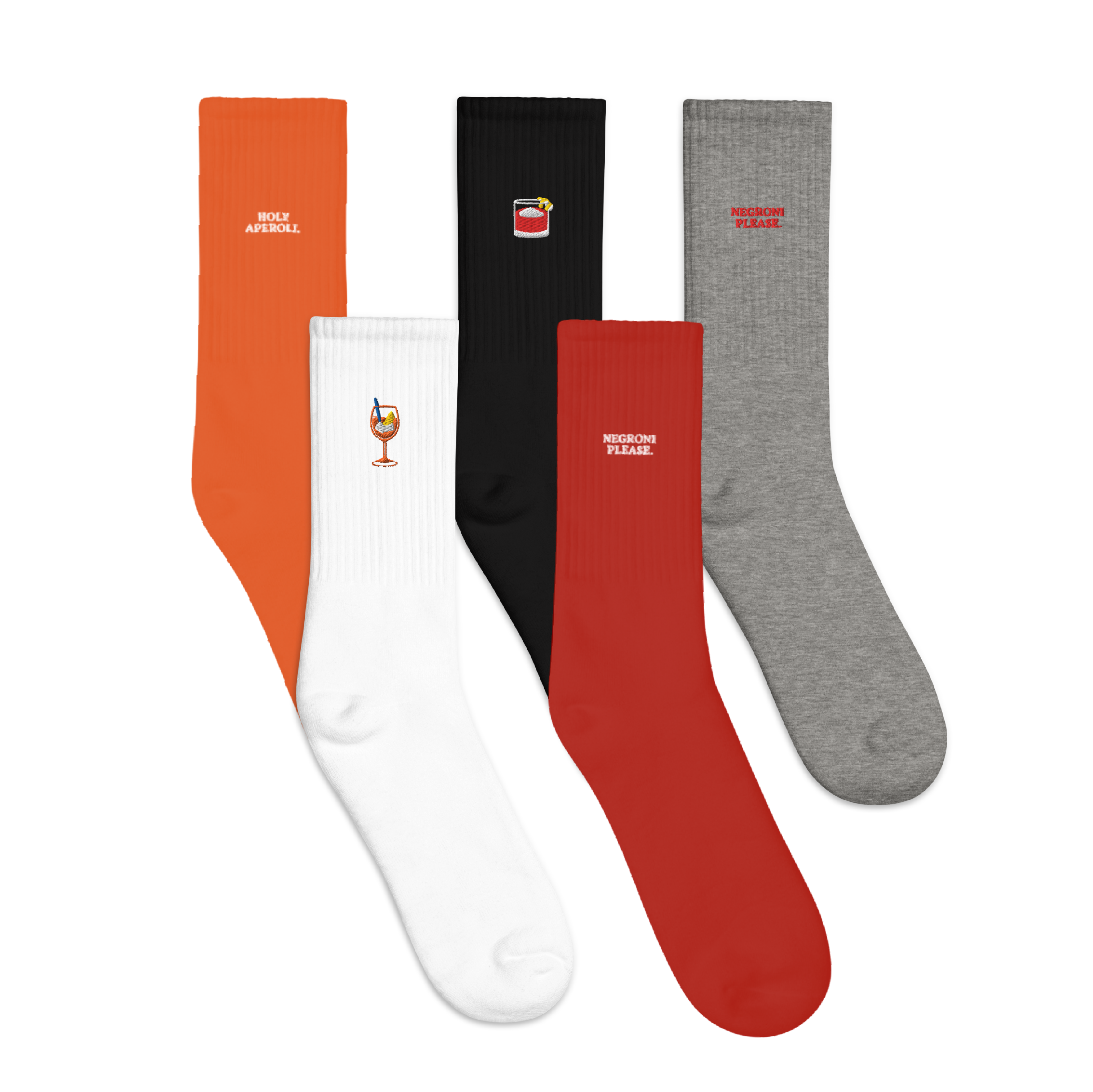5 Pack Unisex Socks - The Refined Spirit