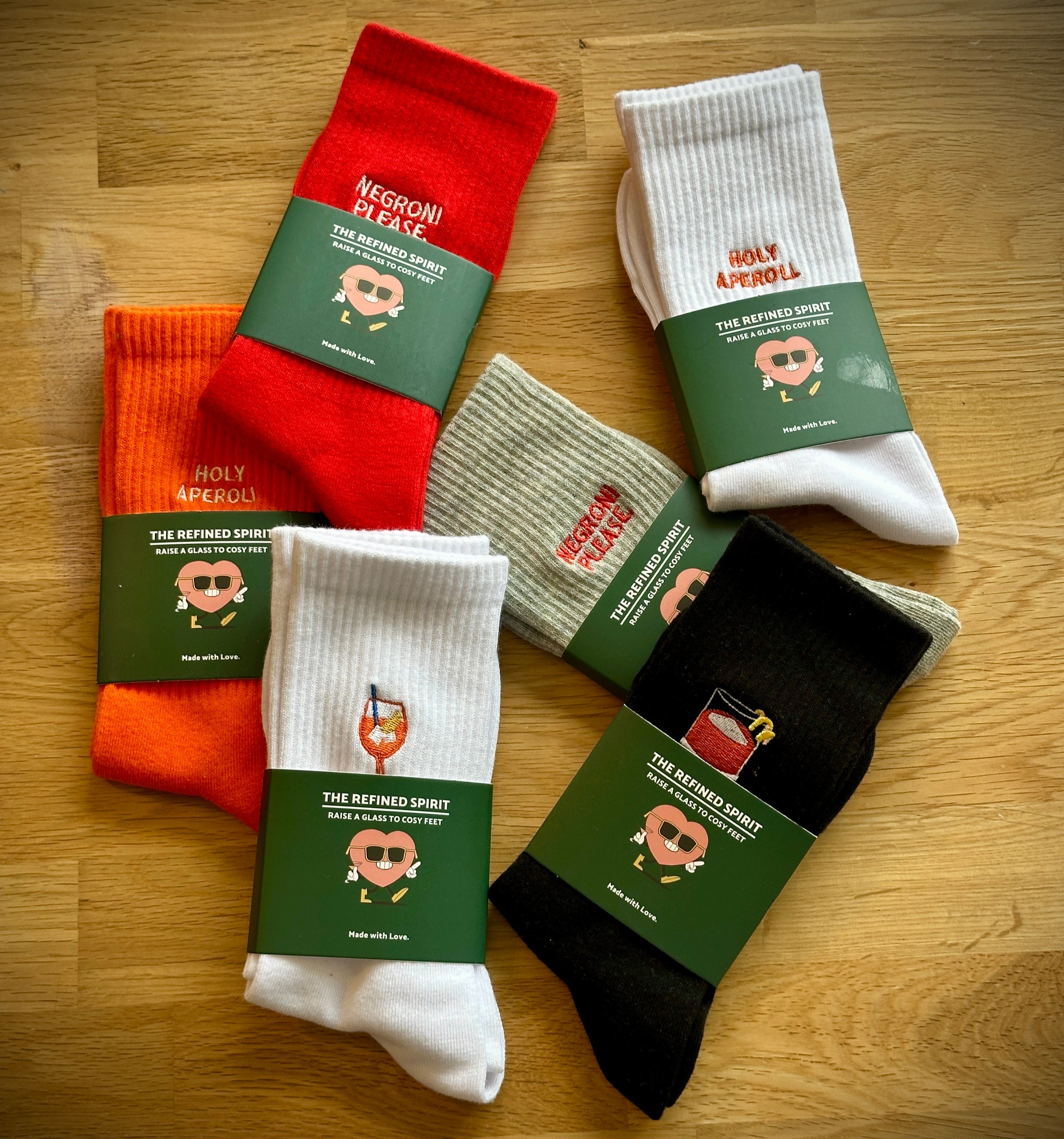 3 Pack Unisex Socks - The Refined Spirit