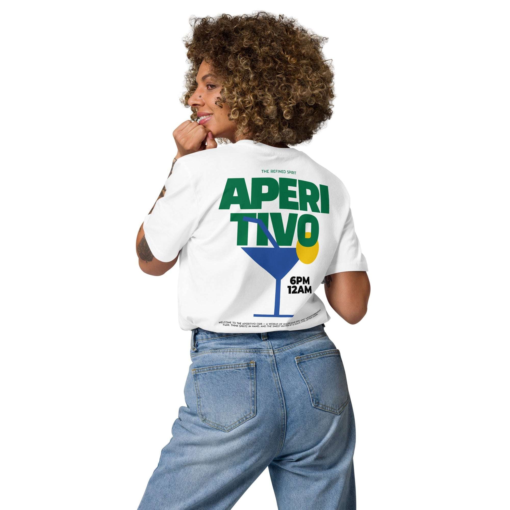 Aperitivo - Organic T-shirt - The Refined Spirit