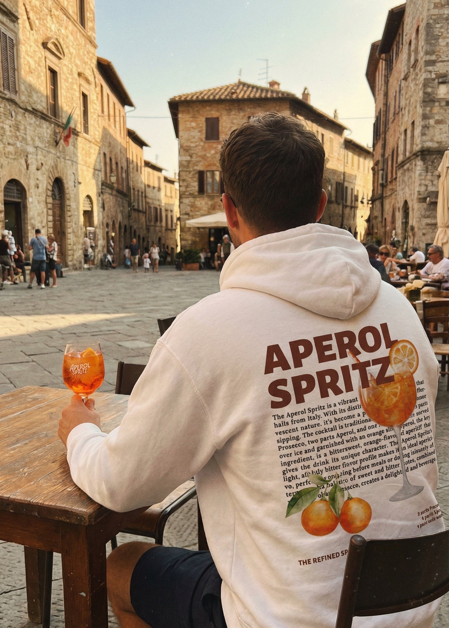 Aperol Spritz - Organic Hoodie
