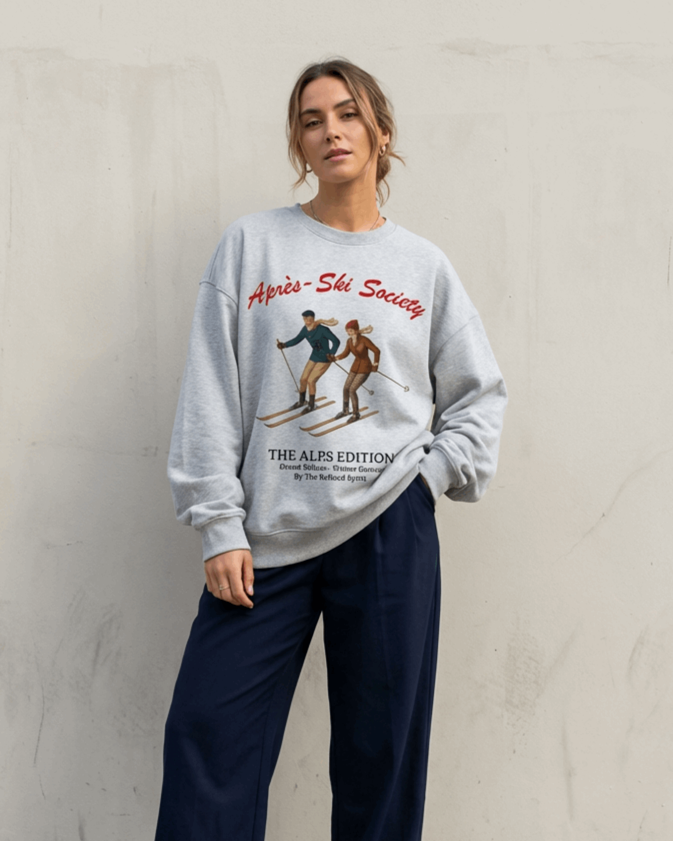 Après-Ski Society - Organic Oversized Sweatshirt