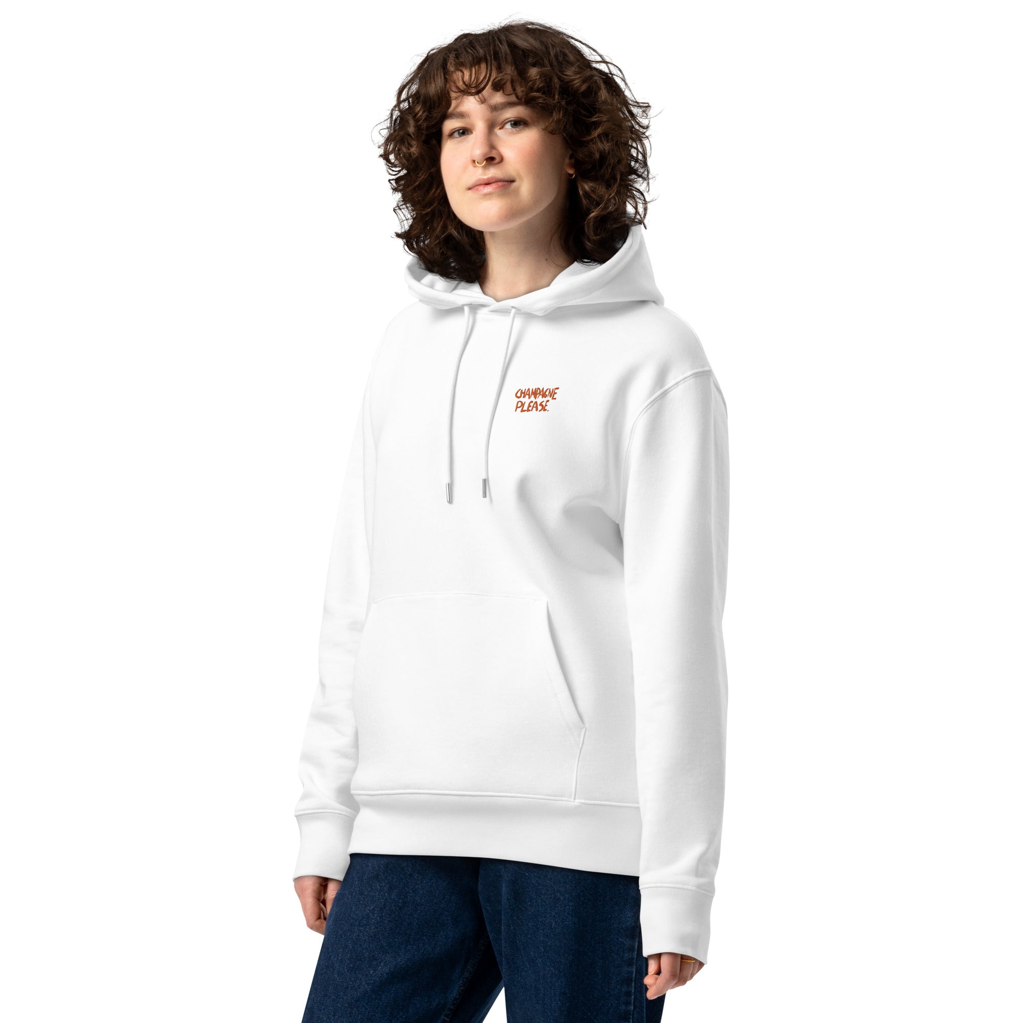 Champagne Please - Organic Hoodie - The Refined Spirit