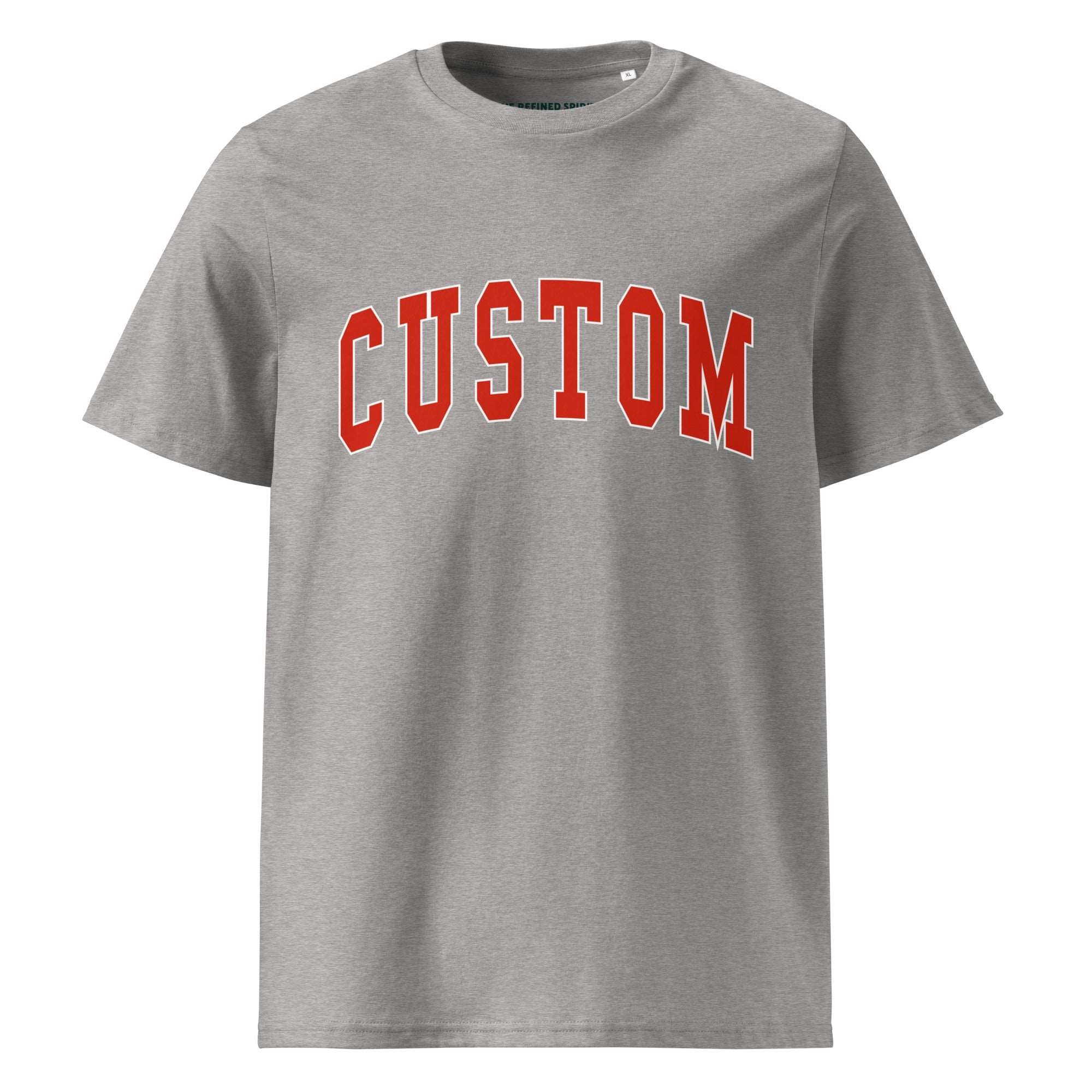 College Custom Organic T-shirt
