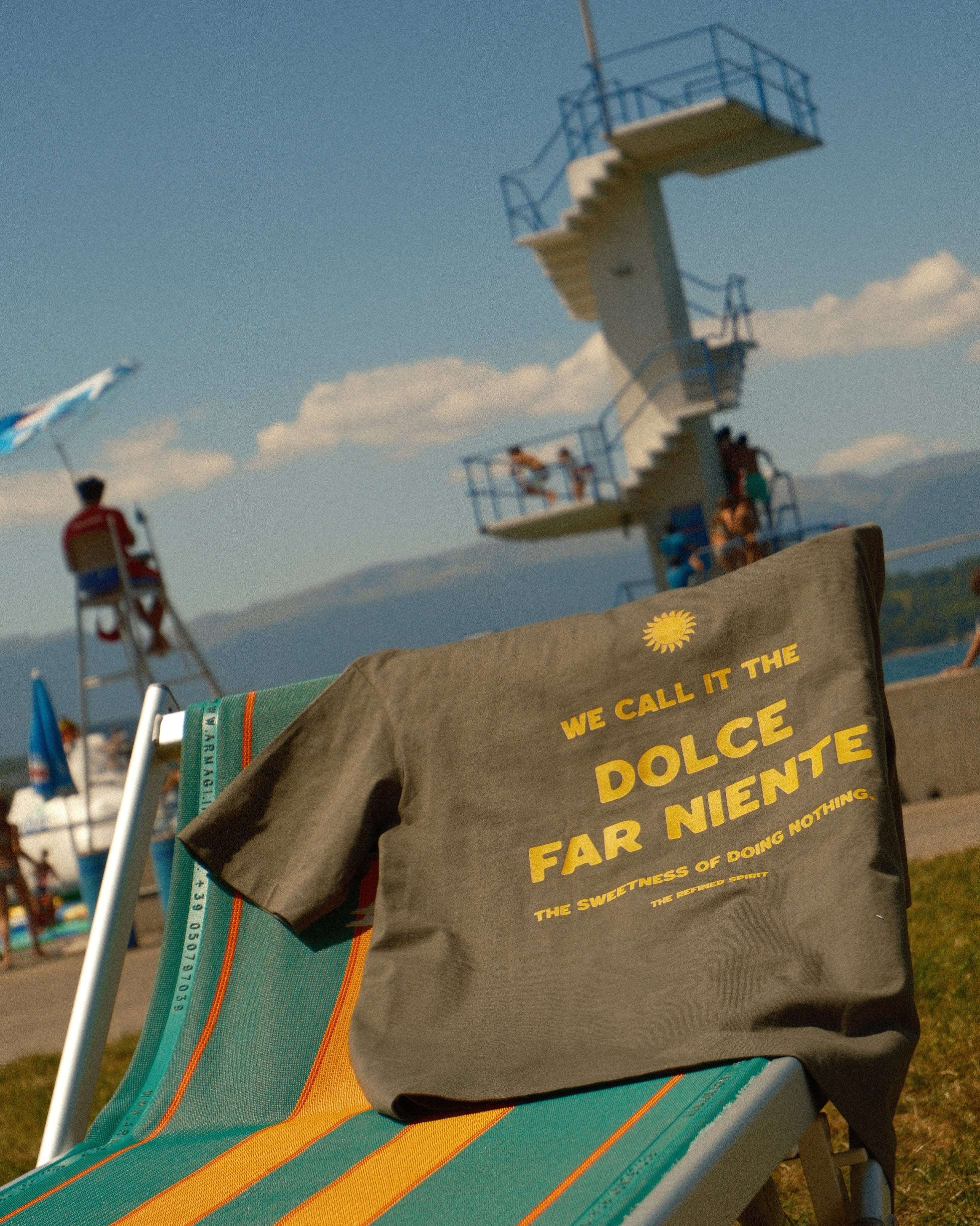Dolce Far Niente - Organic T-shirt - The Refined Spirit