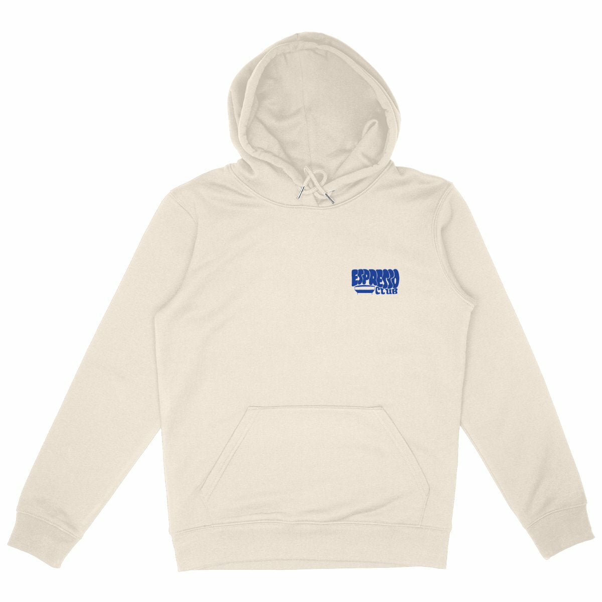 Espresso Club - Organic Hoodie - front_ivory