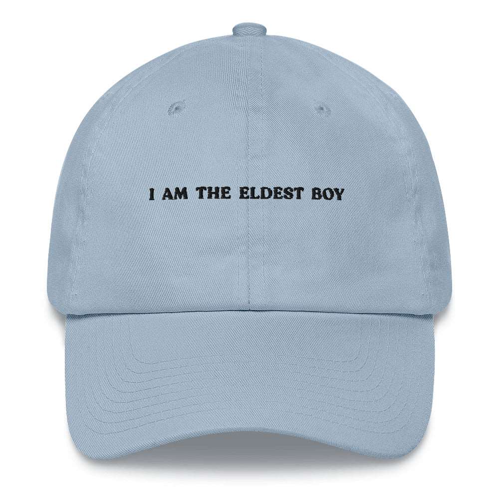 I am the eldest boy - Embroidered Cap - The Refined Spirit