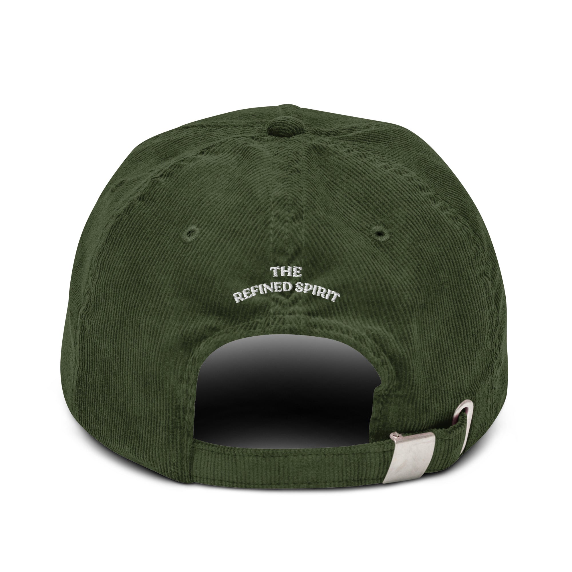 Italian Coffee - Corduroy Embroidered Cap - The Refined Spirit