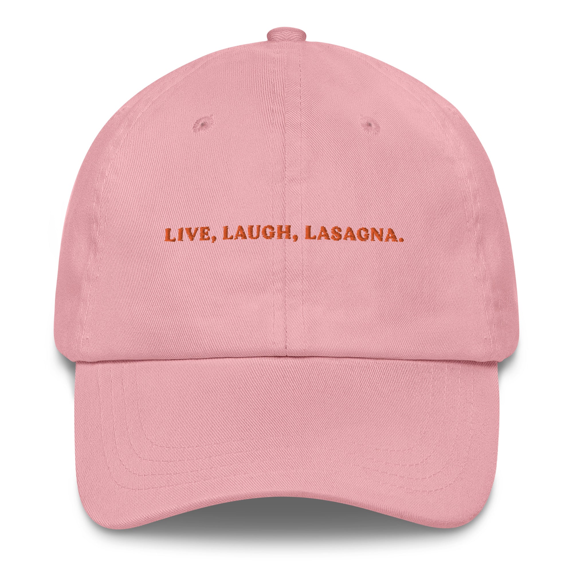 Live, Laugh, Lasagna - Cap - The Refined Spirit