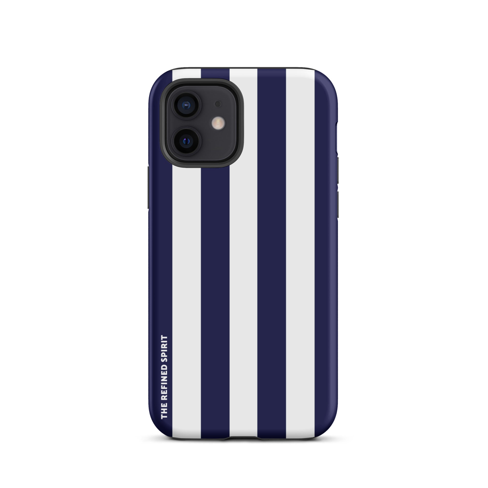 Navy Stripes - Tough Case for iPhone® - The Refined Spirit