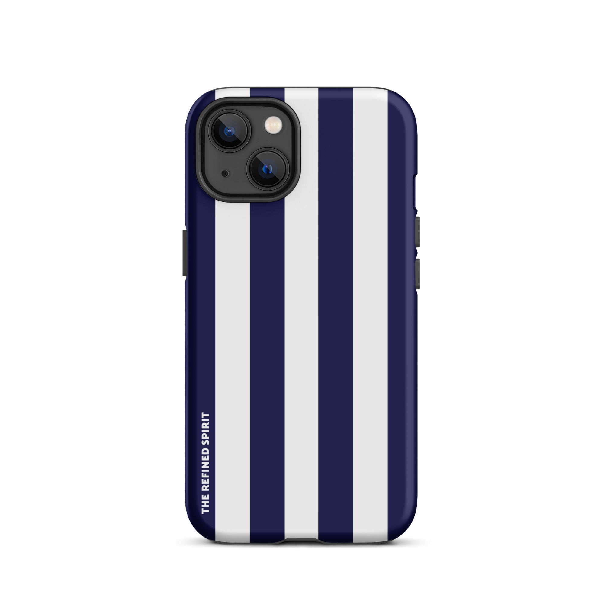 Navy Stripes - Tough Case for iPhone® - The Refined Spirit