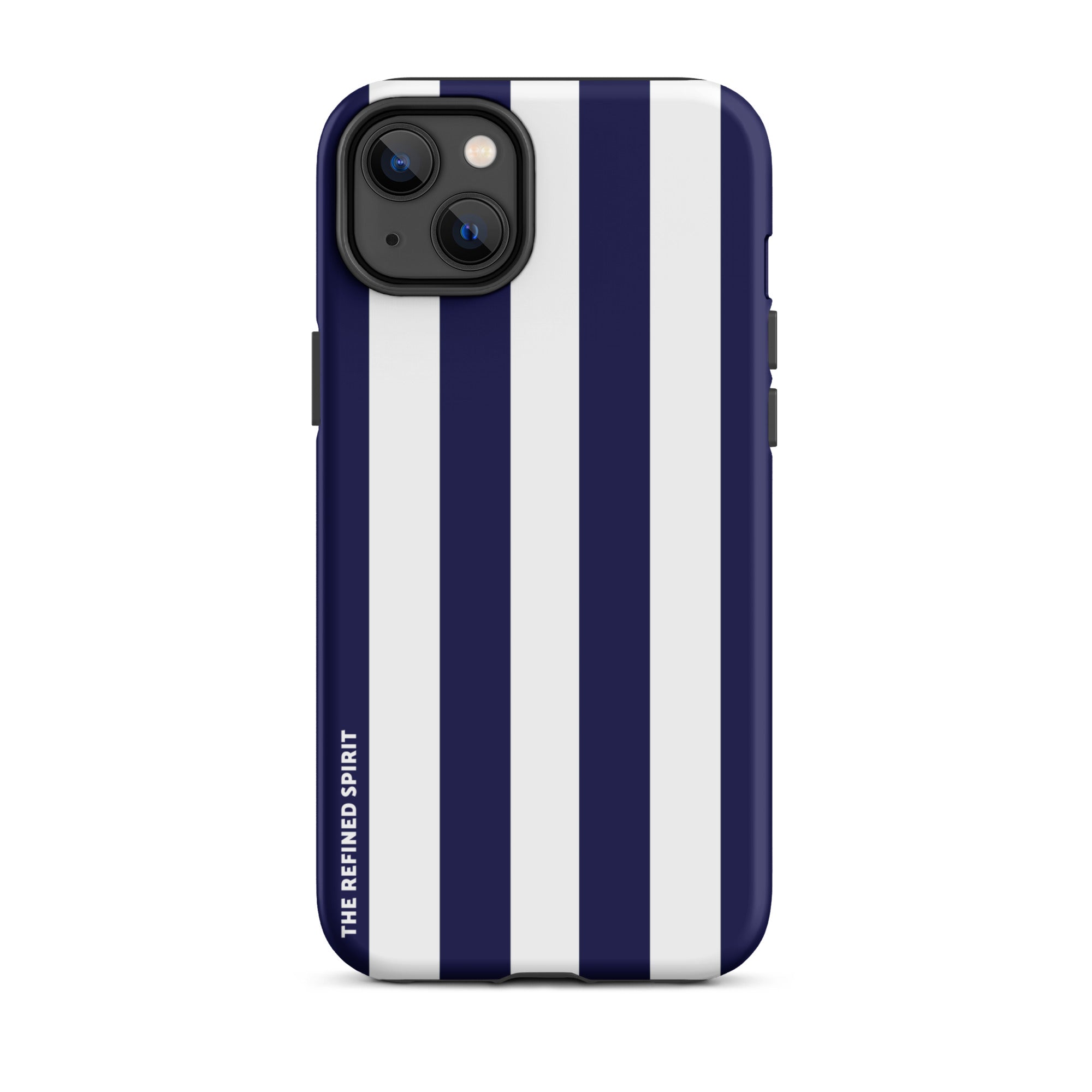 Navy Stripes - Tough Case for iPhone® - The Refined Spirit