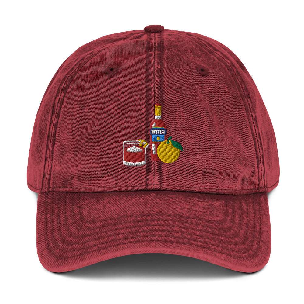 Negroni Cocktail kit - Vintage Cap