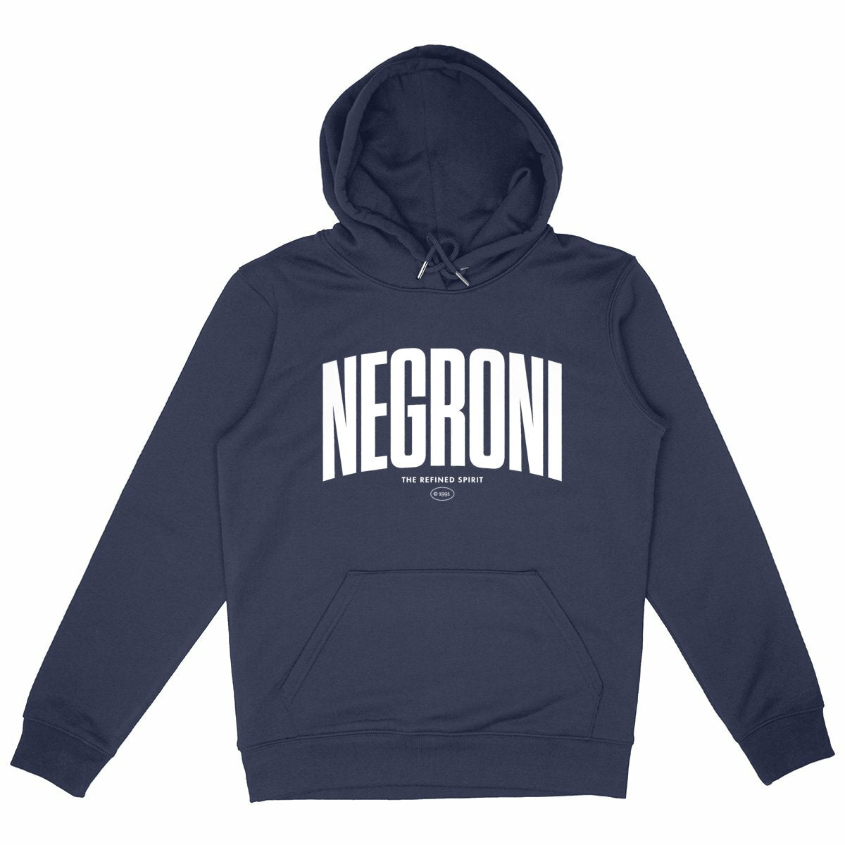 Negroni - Organic Hoodie - front_navy