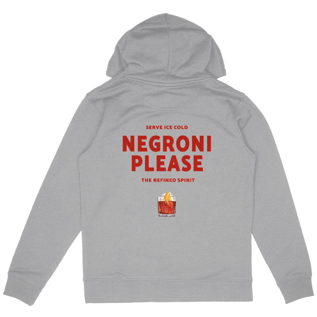 Negroni Please - Organic Hoodie - The Refined Spirit