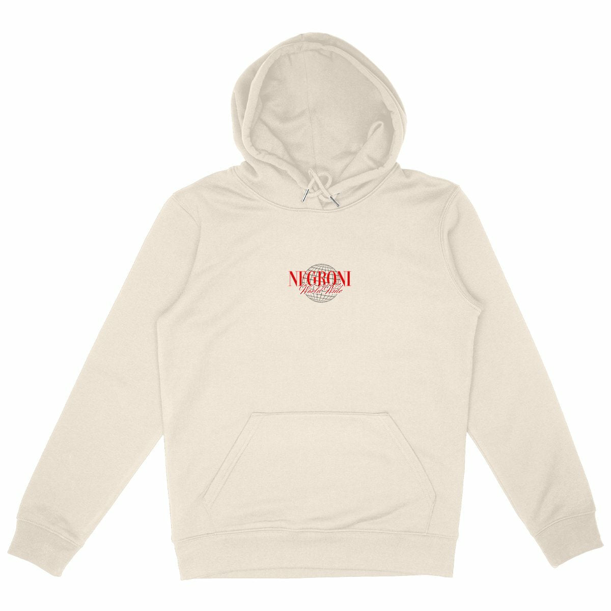 Negroni Worldwide - Organic Hoodie - front_ivory