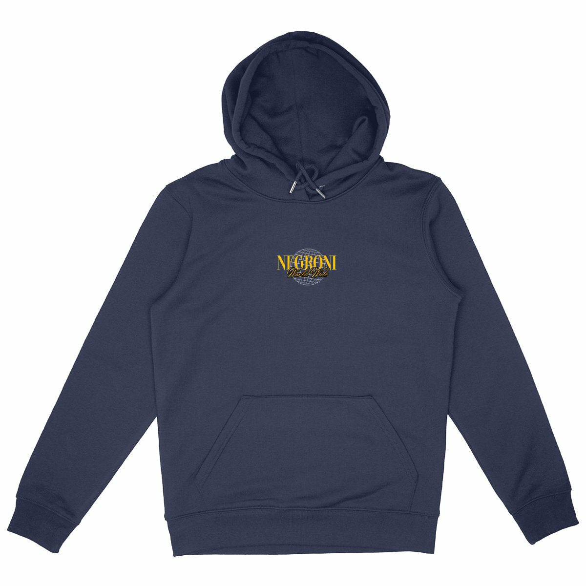 Negroni Worldwide - Organic Hoodie - front_navy