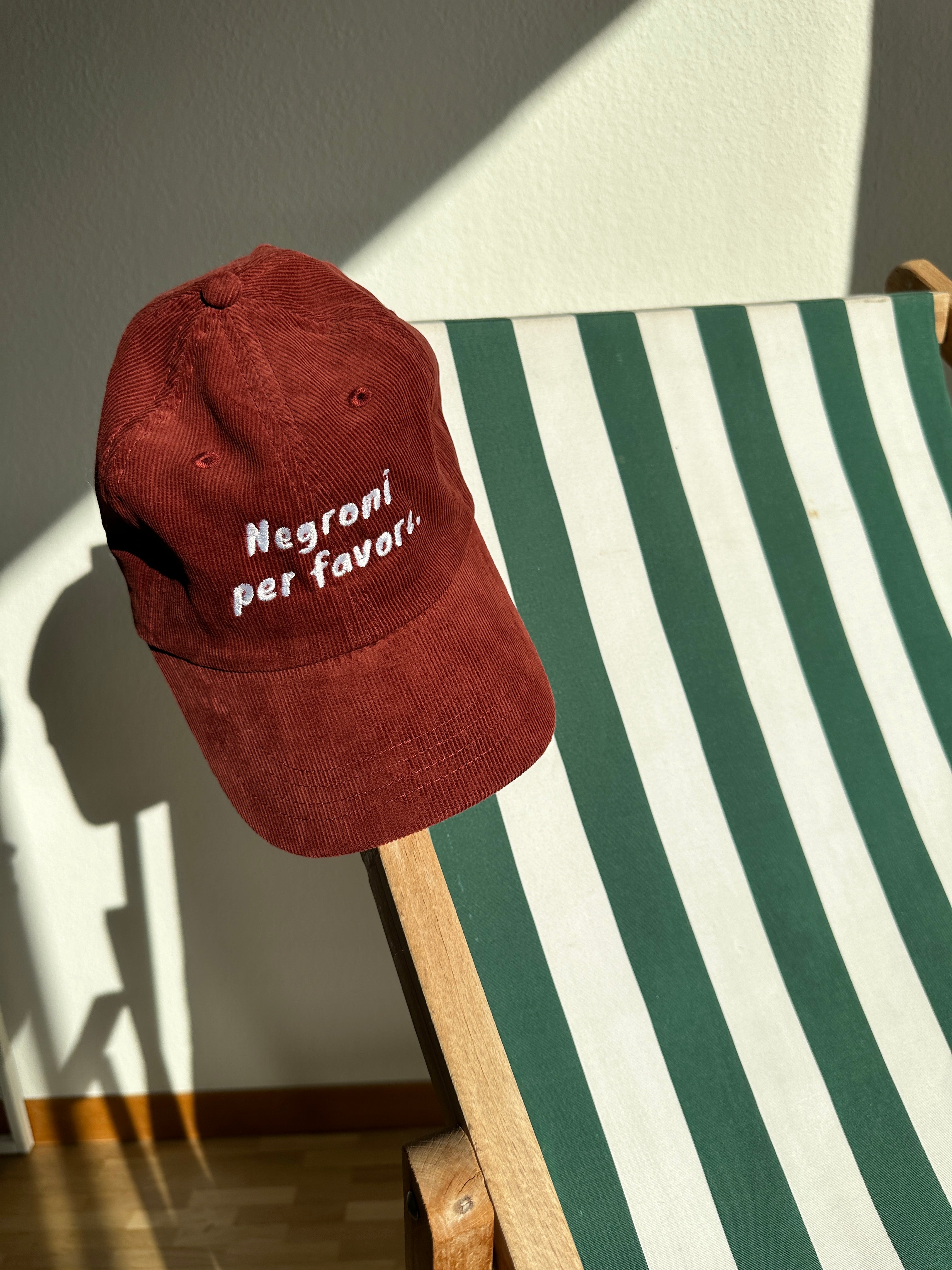 Negroni per favore - Corduroy Cap