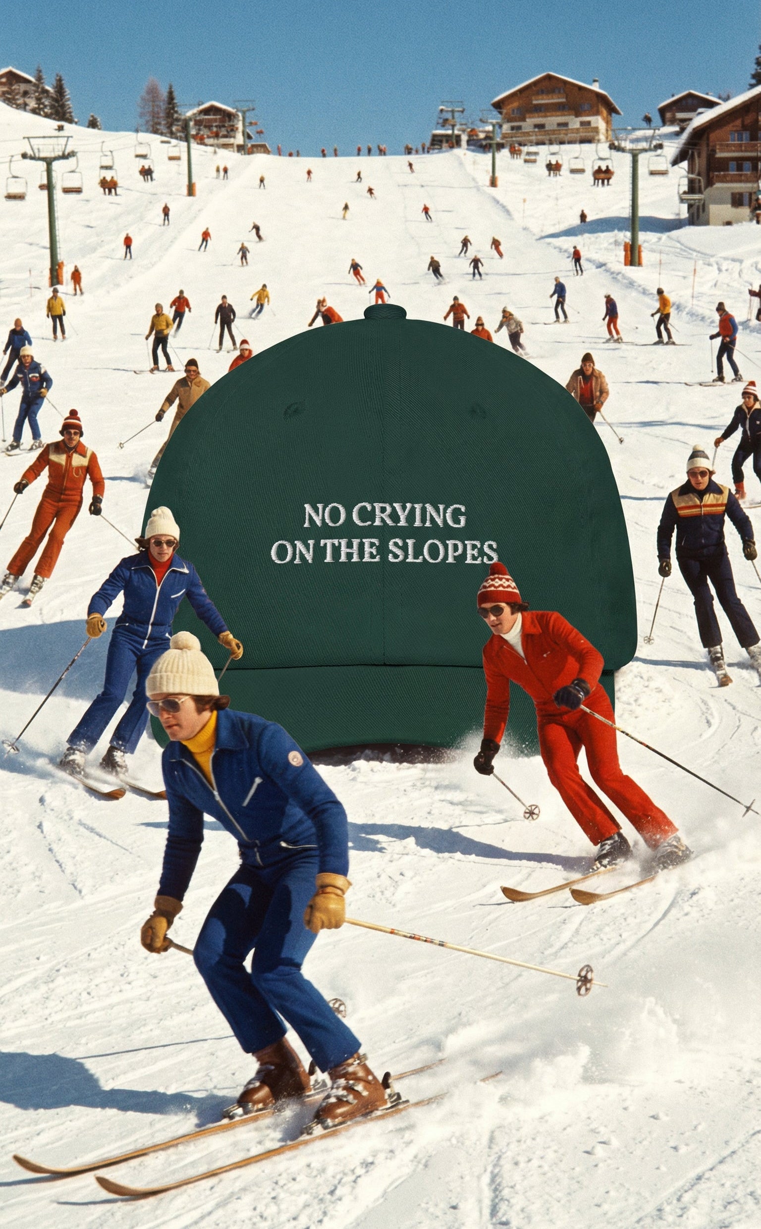 No crying on the slopes - Cap