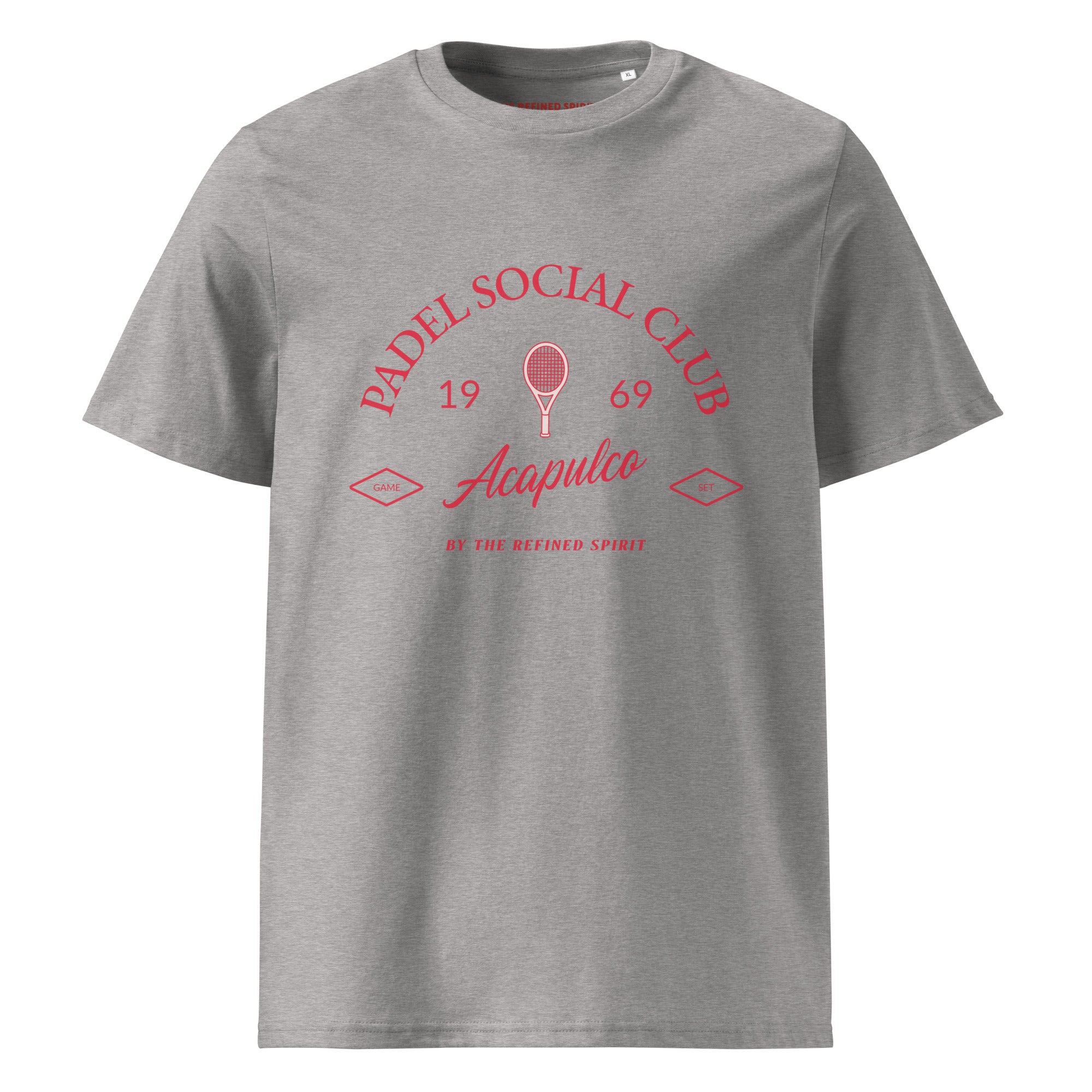 Padel Social Club - Organic T-shirt - The Refined Spirit