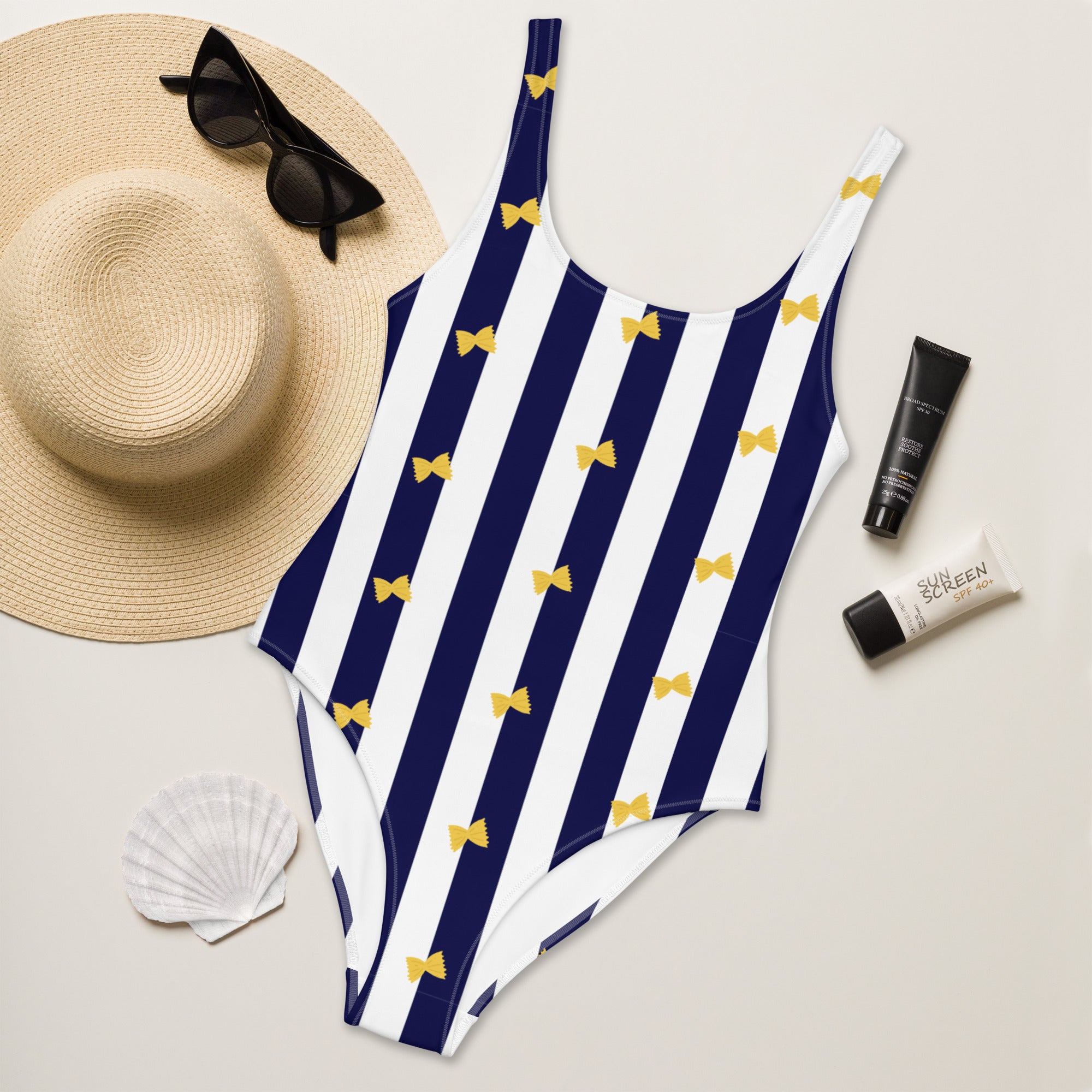 Pasta Stripe - Swimsuit - The Refined Spirit