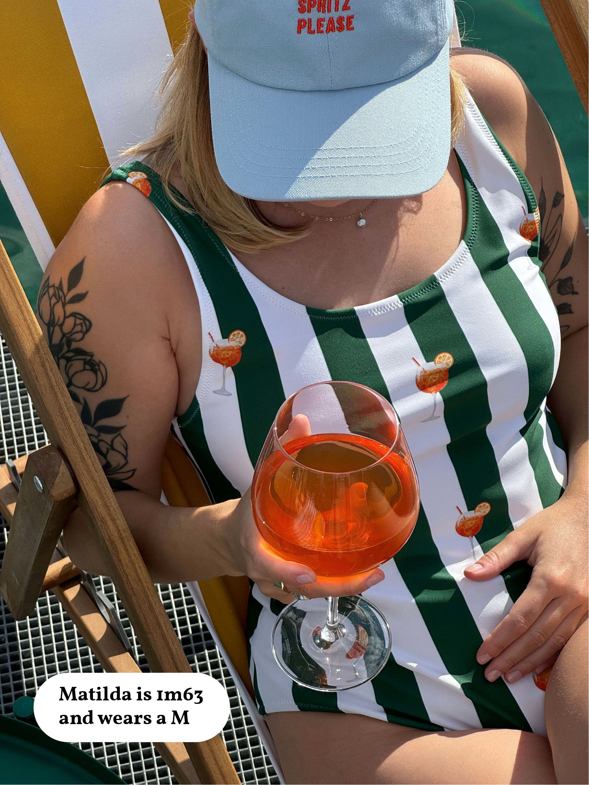 Spritz Stripe - Swimsuit - The Refined Spirit