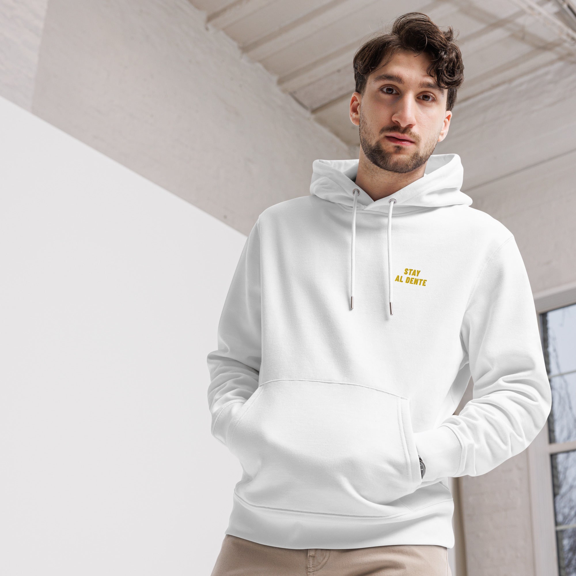Stay Al Dente - Organic Hoodie - The Refined Spirit