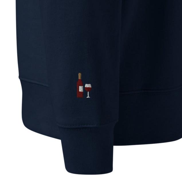 The Wine Social Club - Organic Sweatshirt - The Refined Spirit