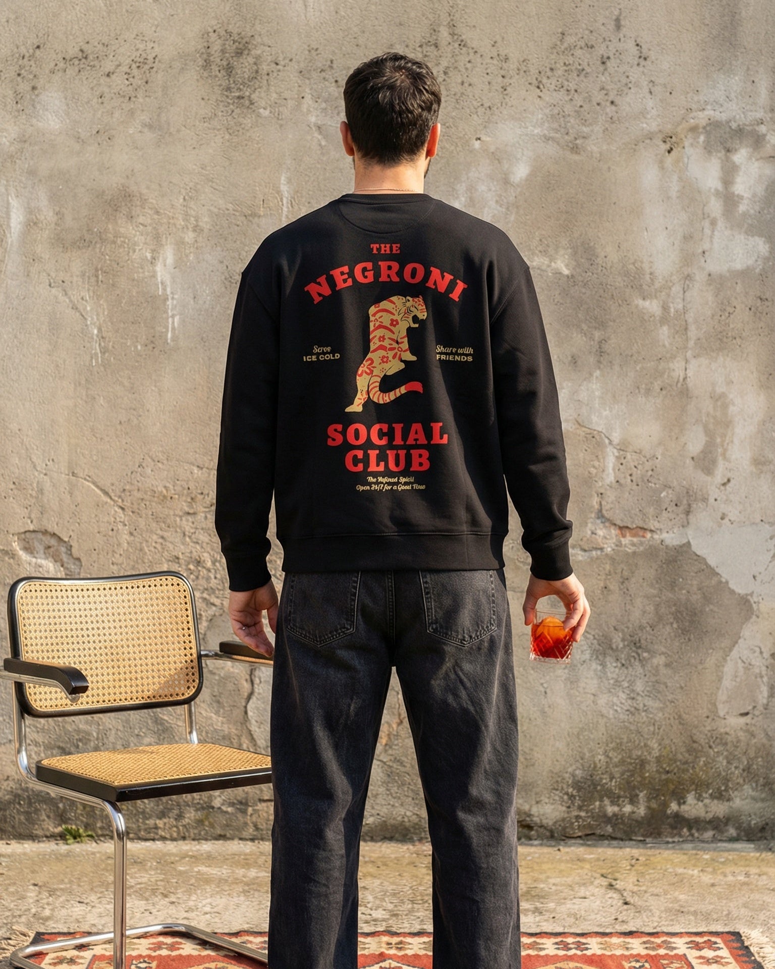 The Negroni Social Club - Organic Sweatshirt