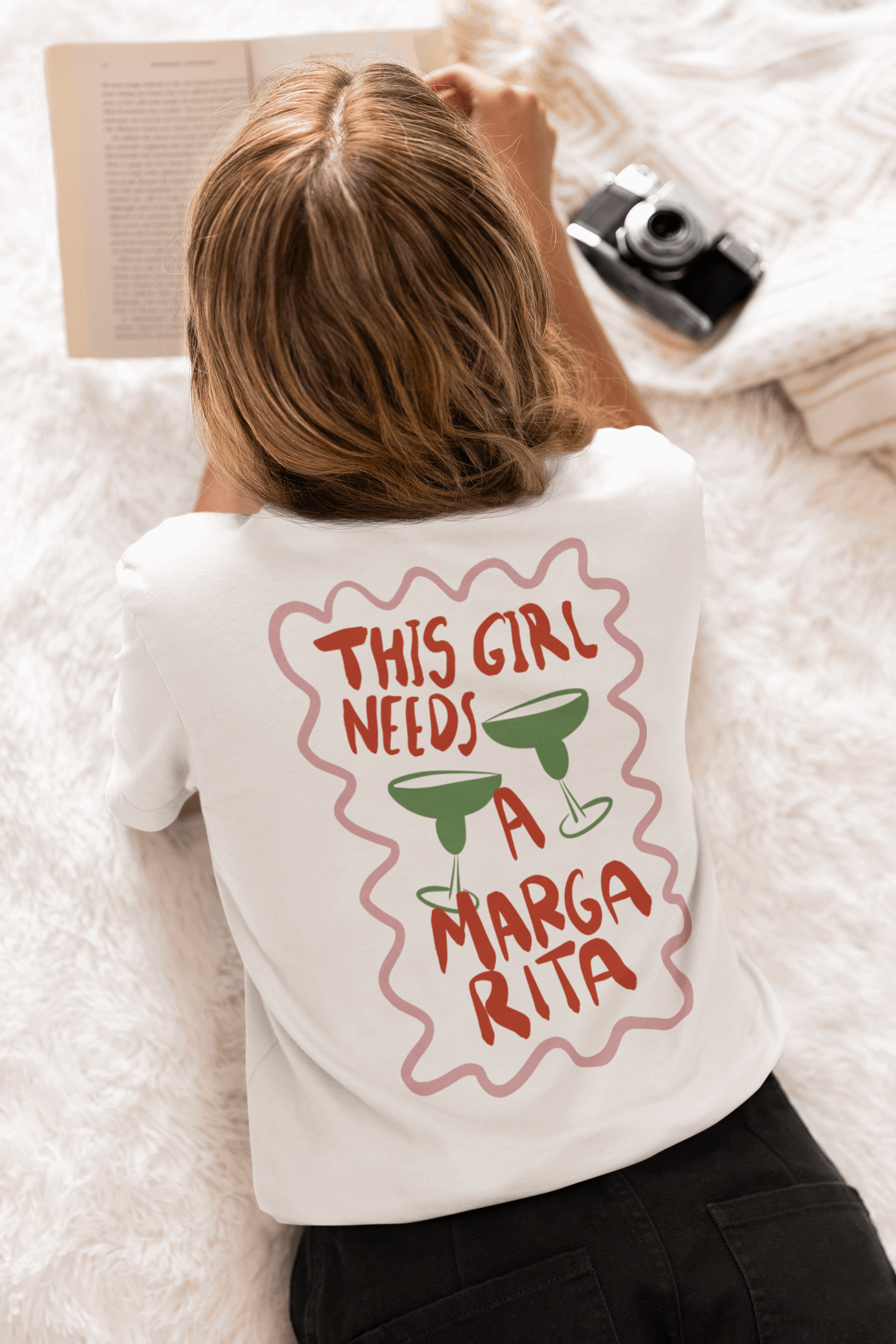 This Girl needs a Margarita - Organic T-shirt