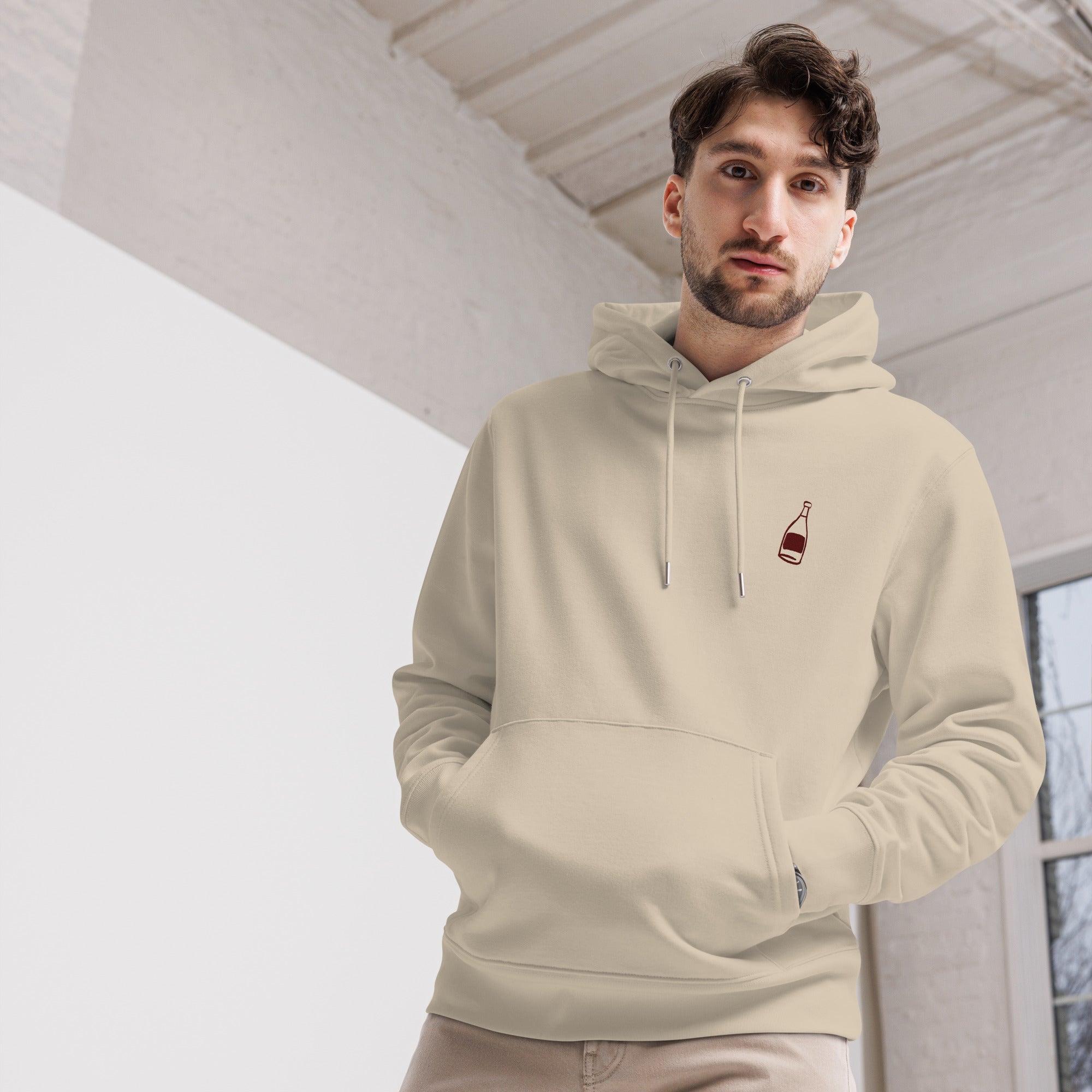 Wine is always the best answer - Organic Hoodie - The Refined Spirit