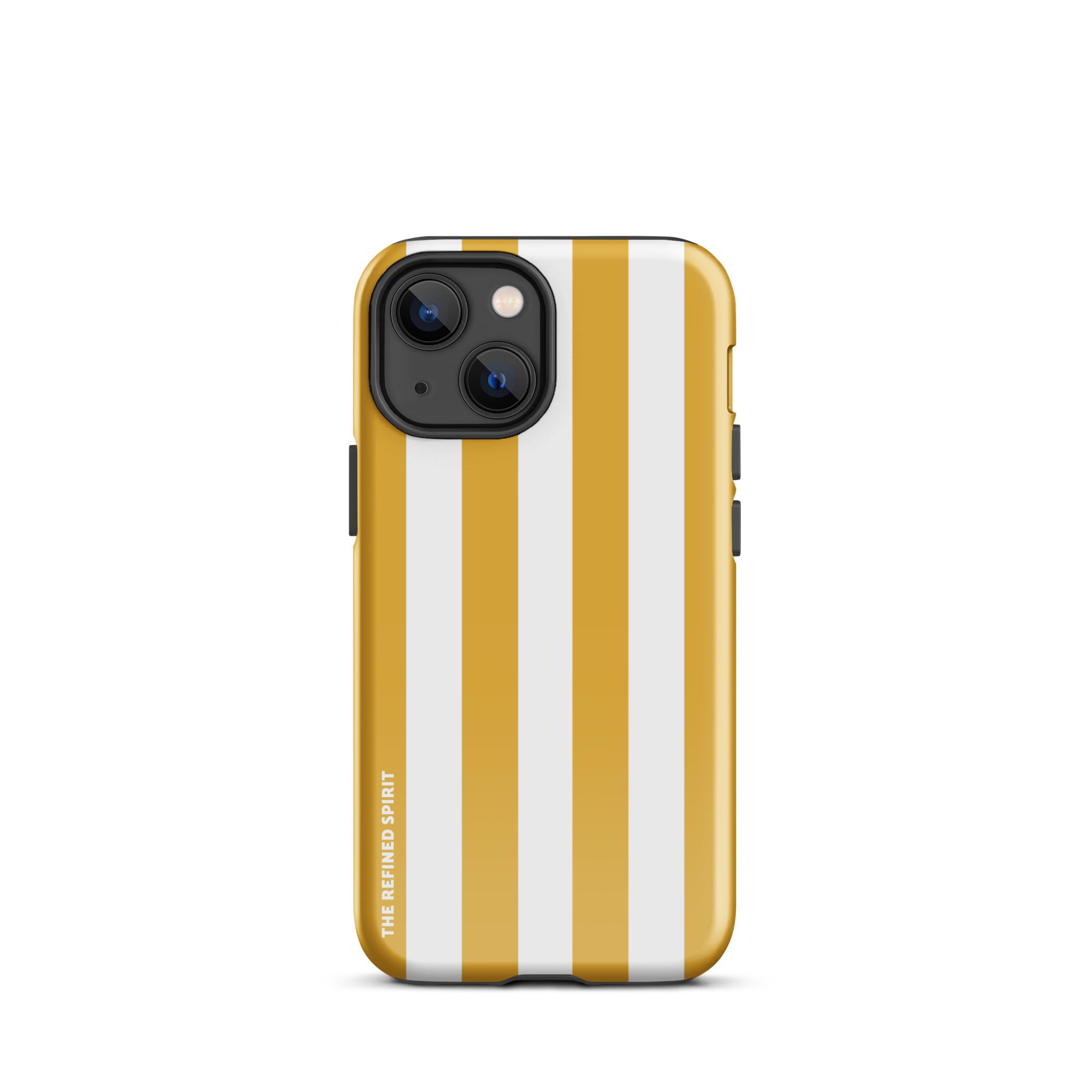 Yellow Stripes - Tough Case for iPhone® - The Refined Spirit