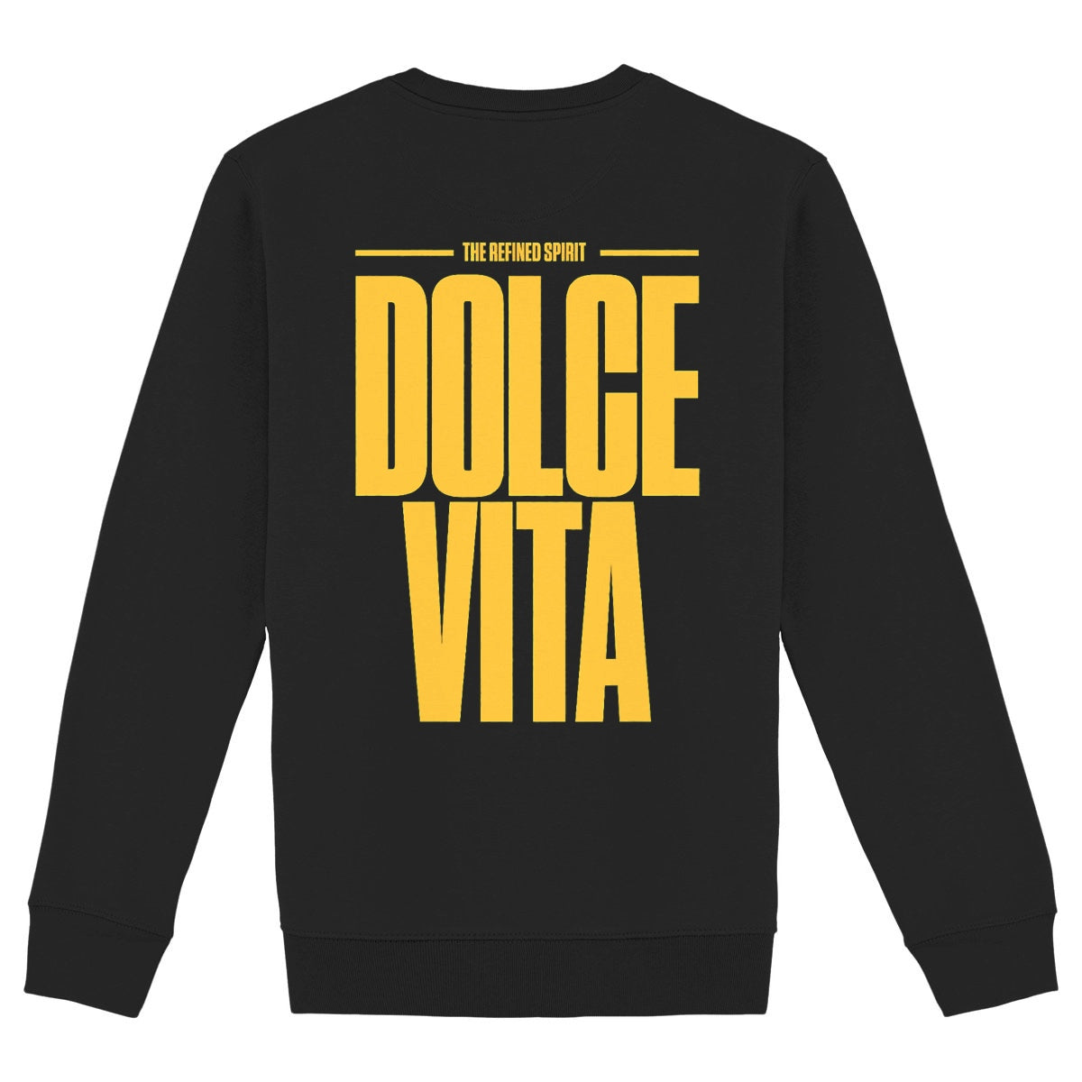 Dolce Vita - Organic Sweatshirt - back_black