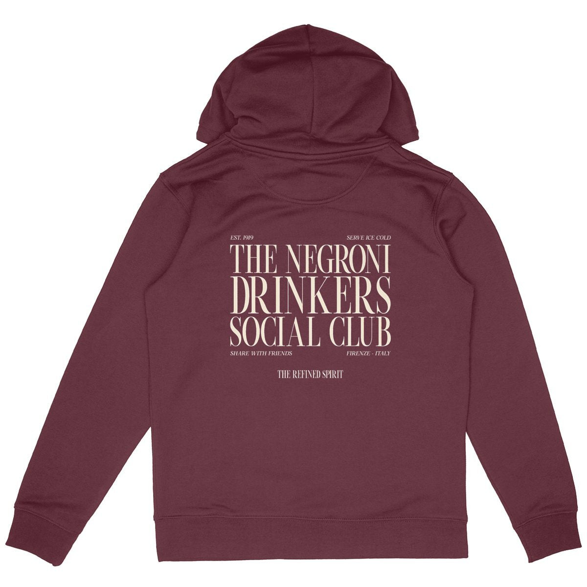 The Negroni Drinkers Social Club - Organic Hoodie