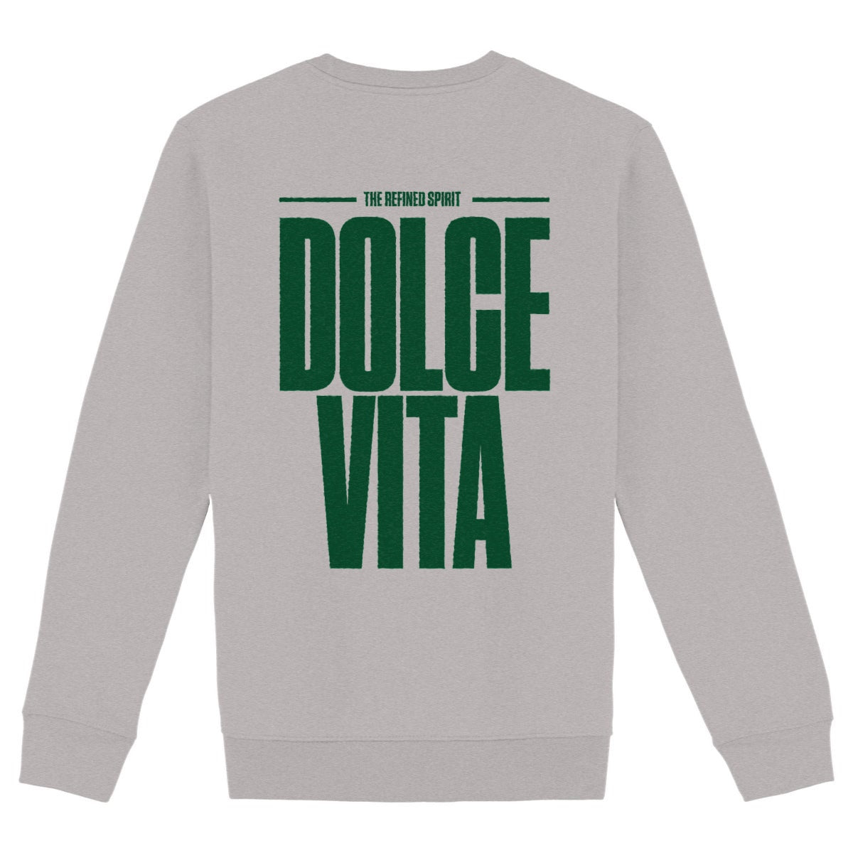 Dolce Vita - Organic Sweatshirt - back_heathergrey