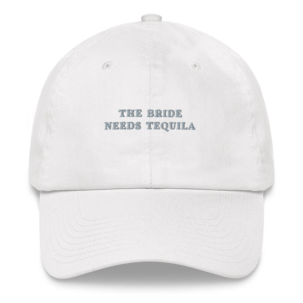Die Braut braucht Tequila - Bestickte Cap