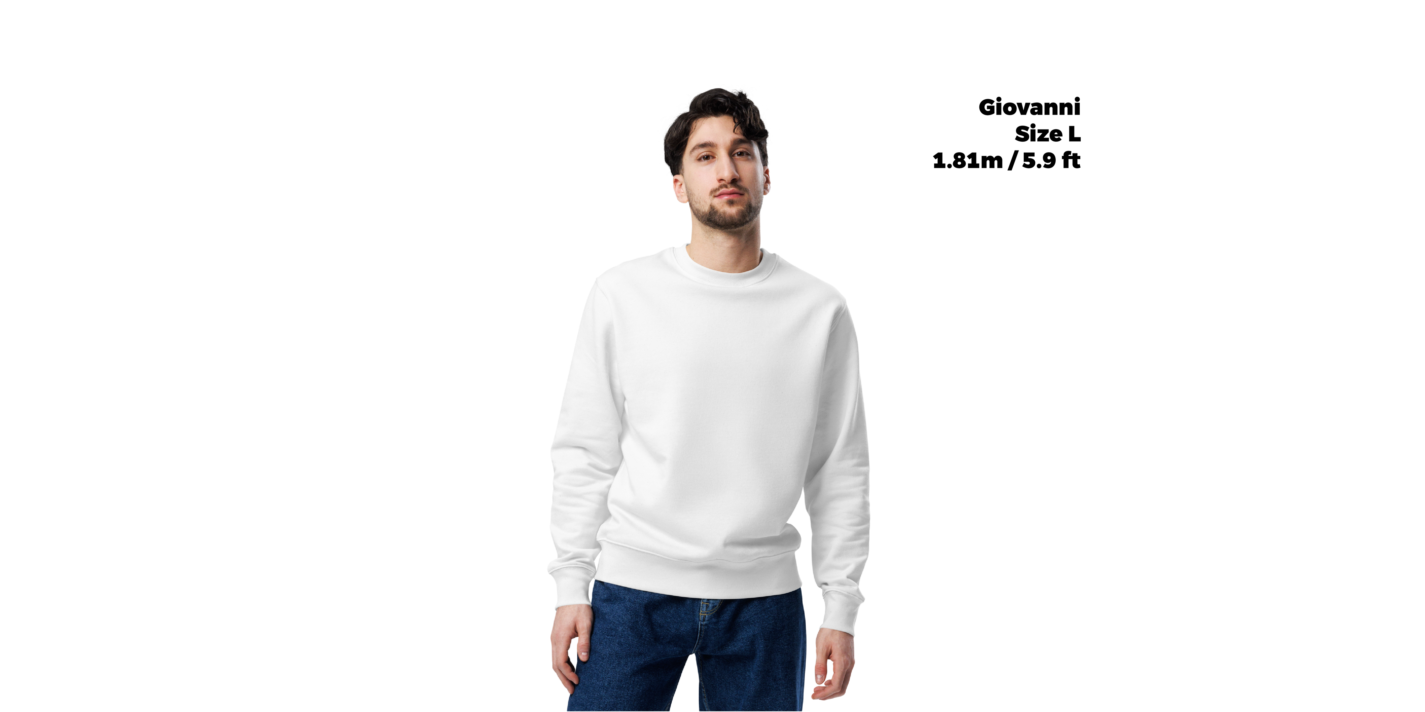 Just a guy who loves negroni - Organic Sweatshirt