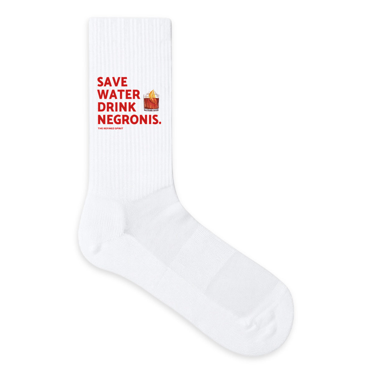 Save Water Drink Negronis - Organic Socks - front_0