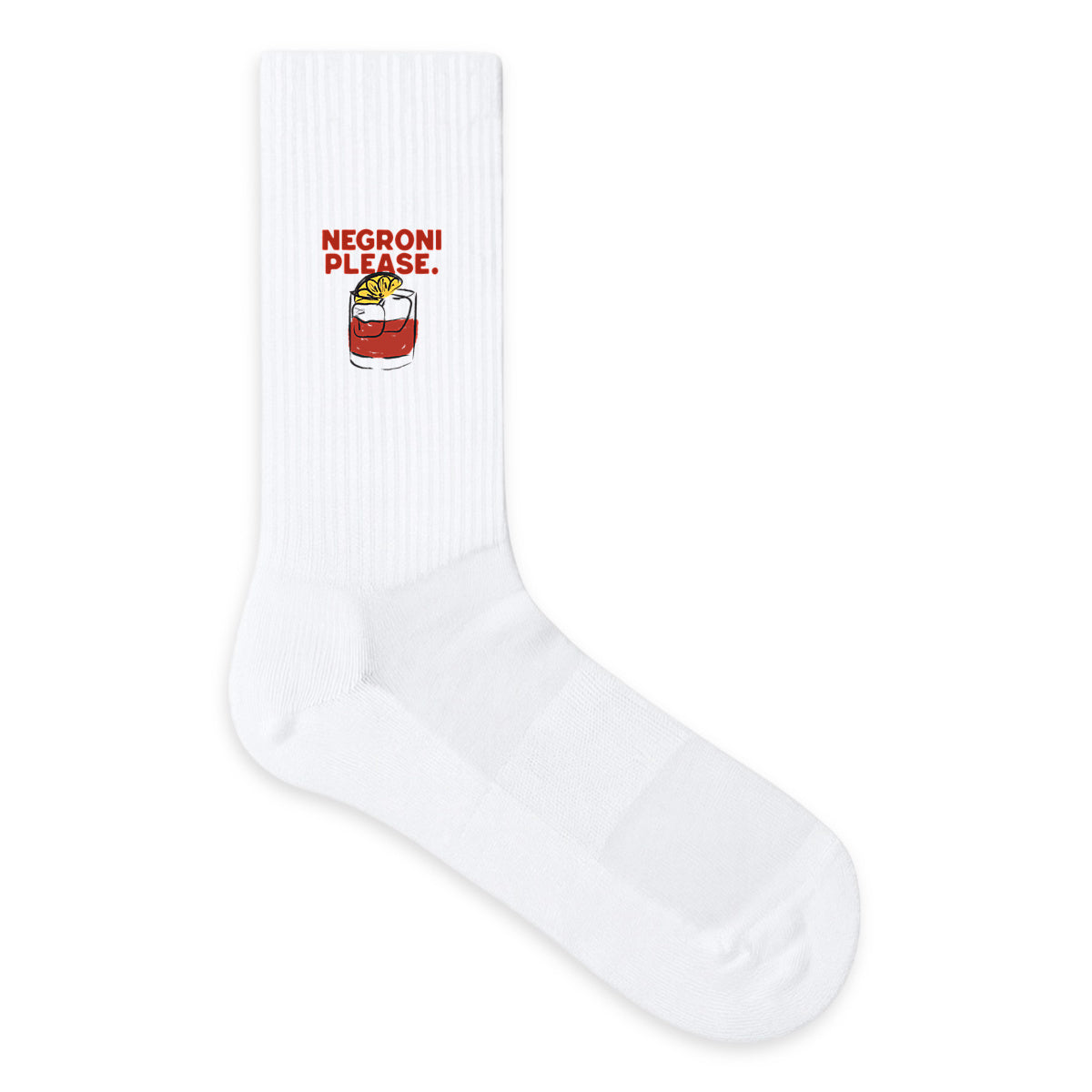 Negroni Please - Organic Socks - front_1