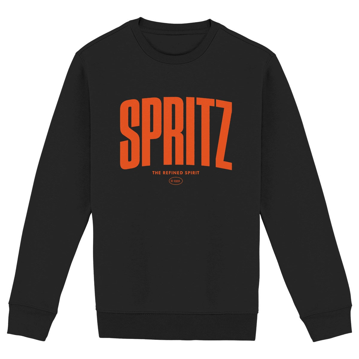 Spritz - Organic Sweatshirt - front_black