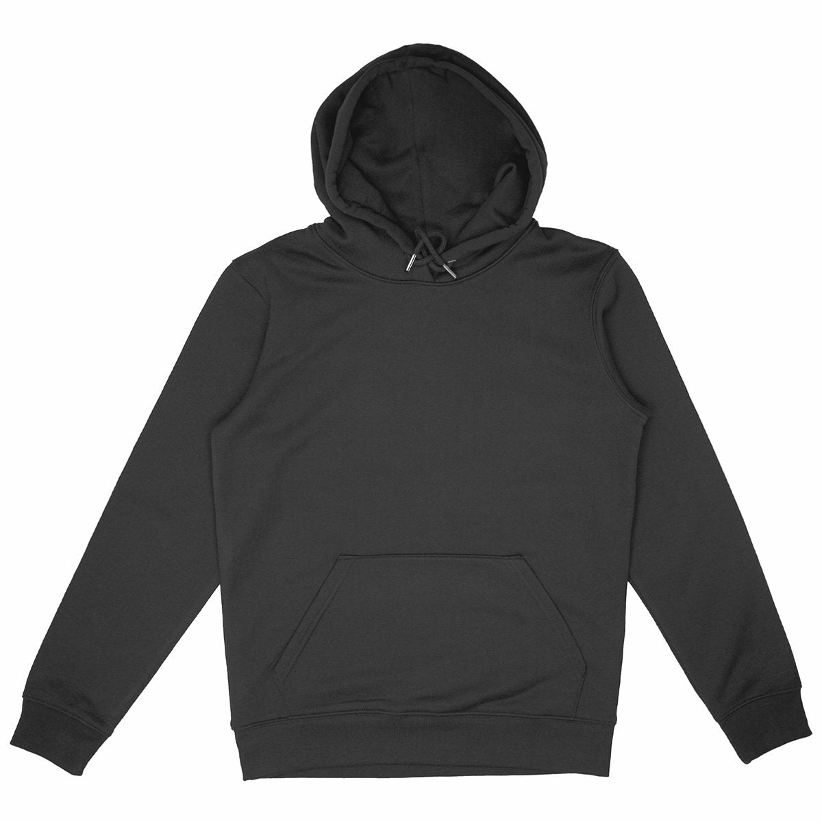 The Essential - Organic Hoodie - front_black