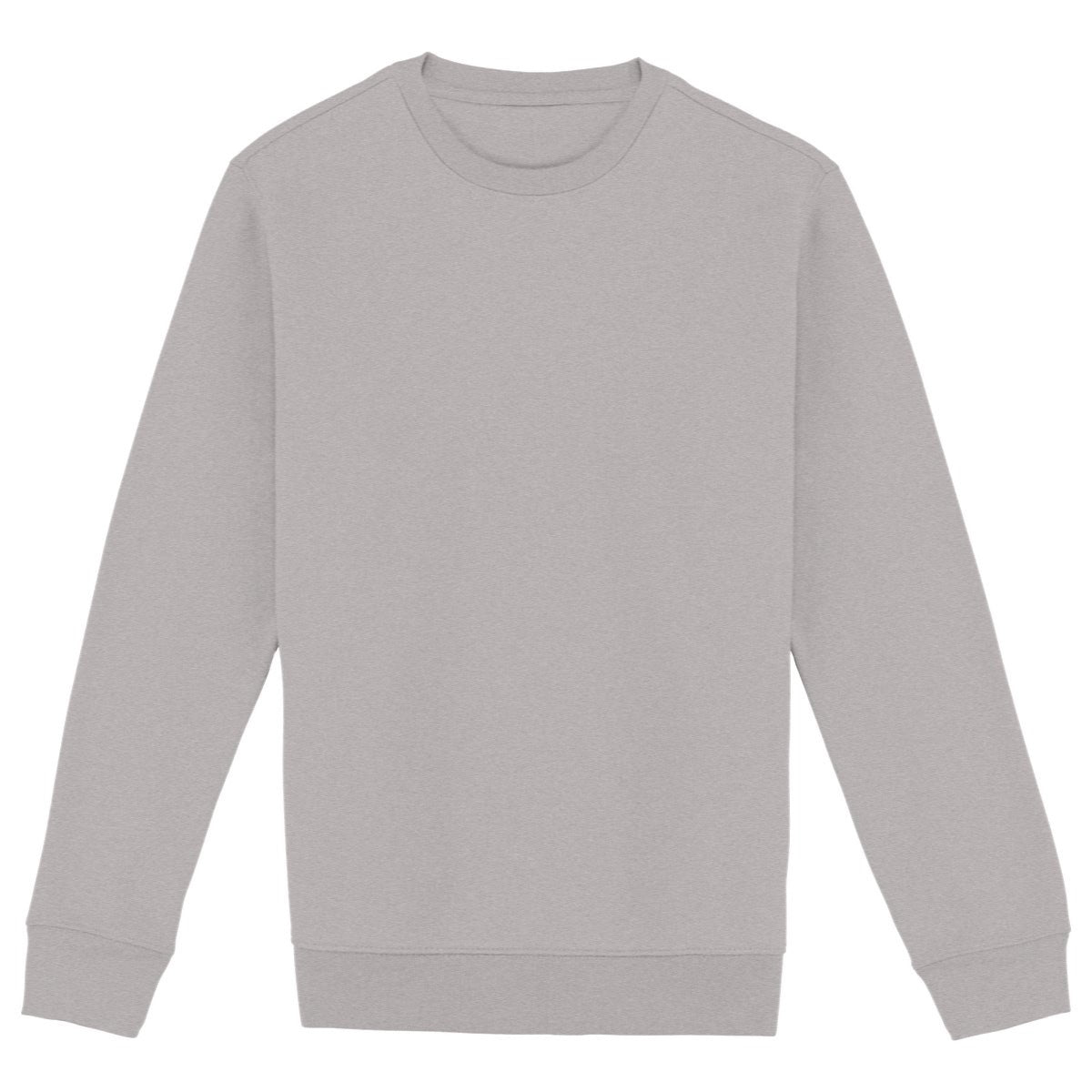 The Essential - Organic Sweatshirt - front_heathergrey