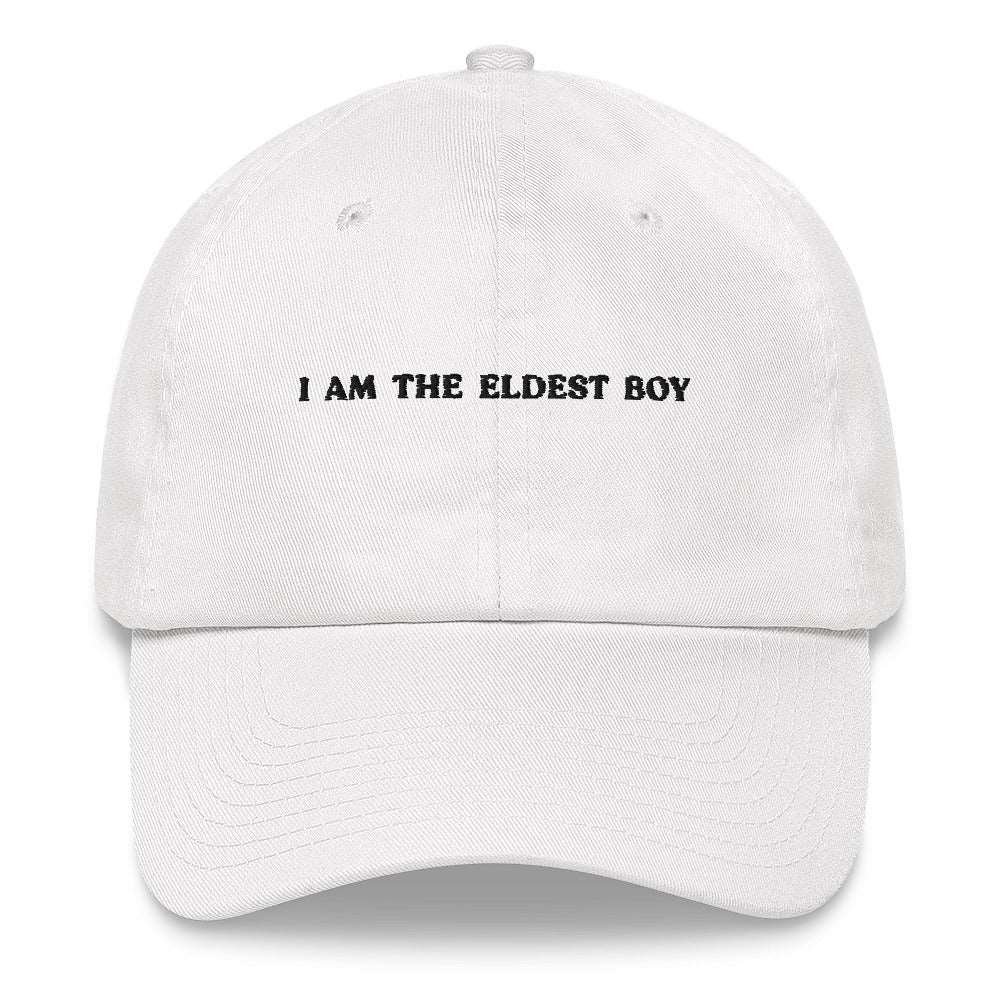 I am the eldest boy - Embroidered Cap - The Refined Spirit