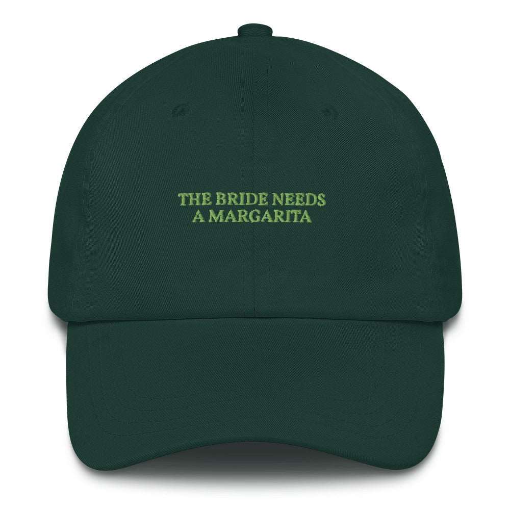 The Bride needs a Margarita - Baseball Cap - The Refined Spirit