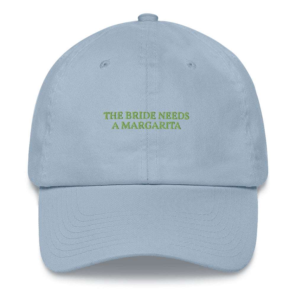 The Bride needs a Margarita - Baseball Cap - The Refined Spirit