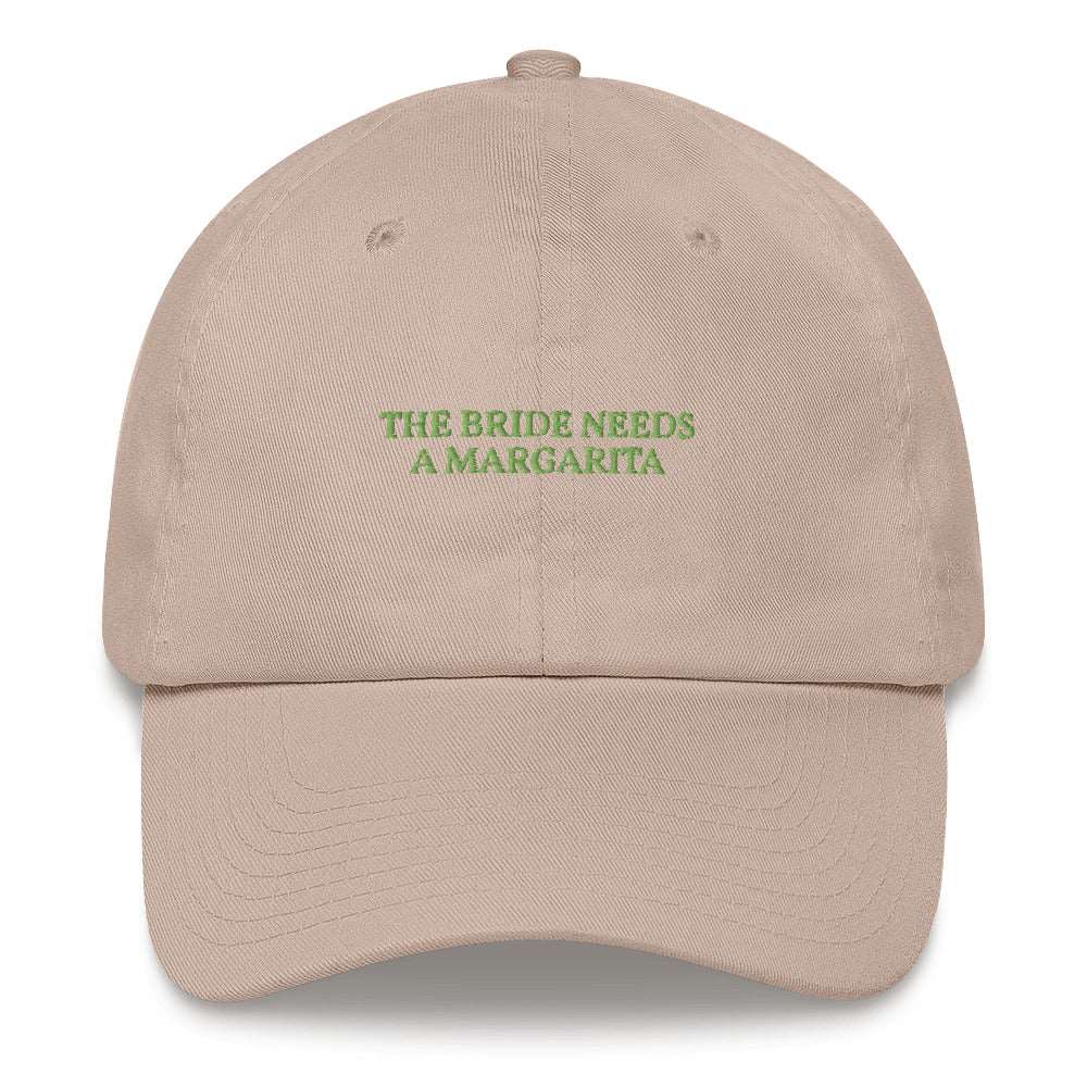 The Bride needs a Margarita - Baseball Cap - The Refined Spirit