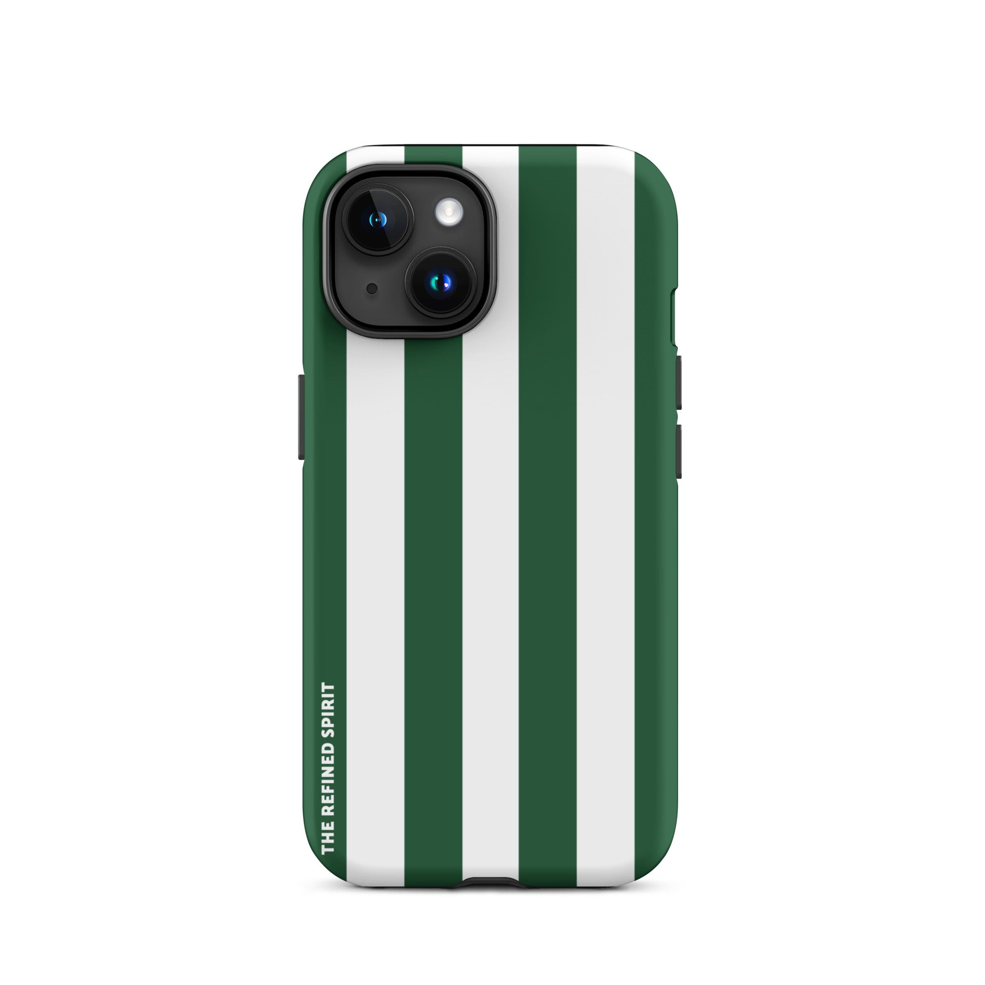 Rayures vertes – Coque rigide pour iPhone®