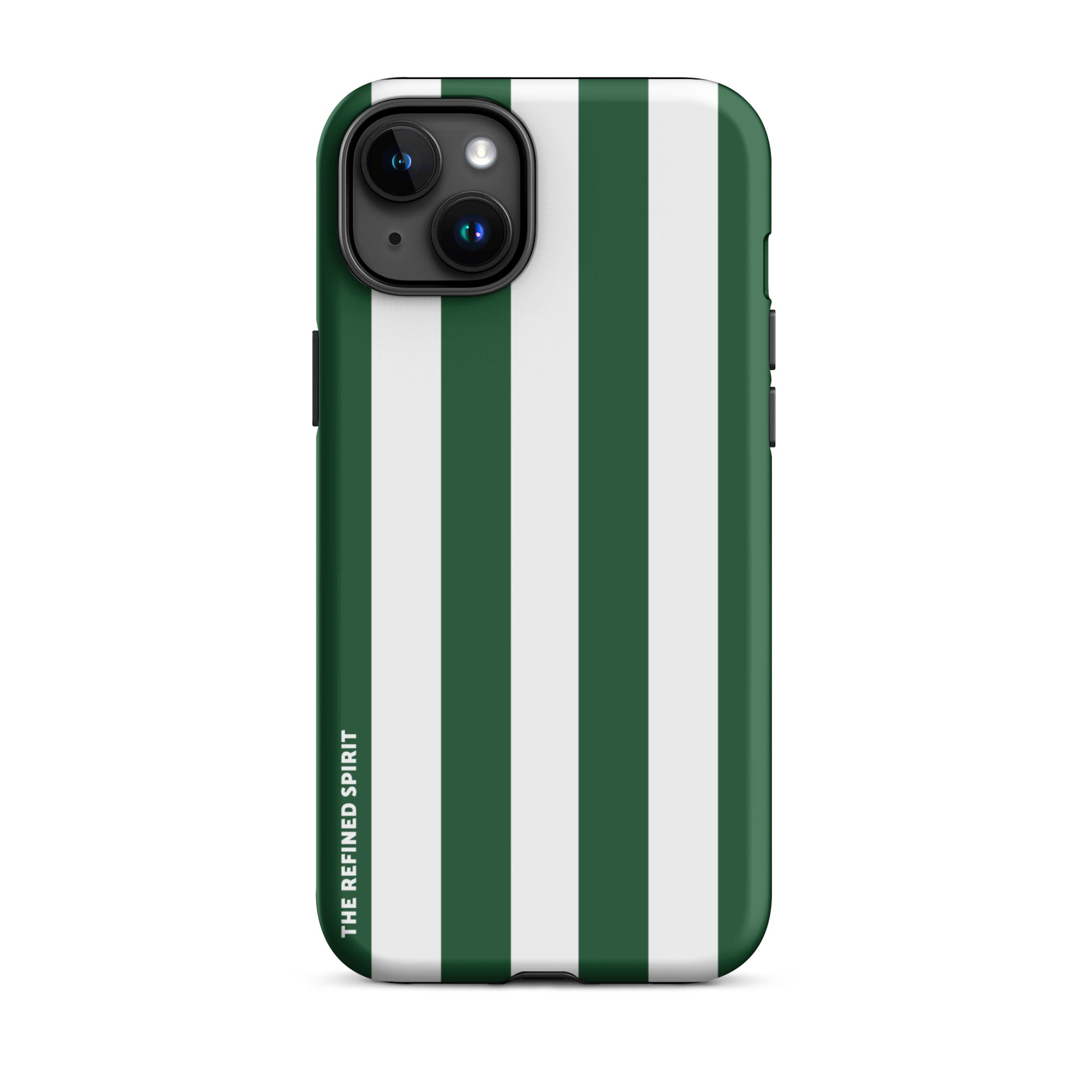 Rayures vertes – Coque rigide pour iPhone®