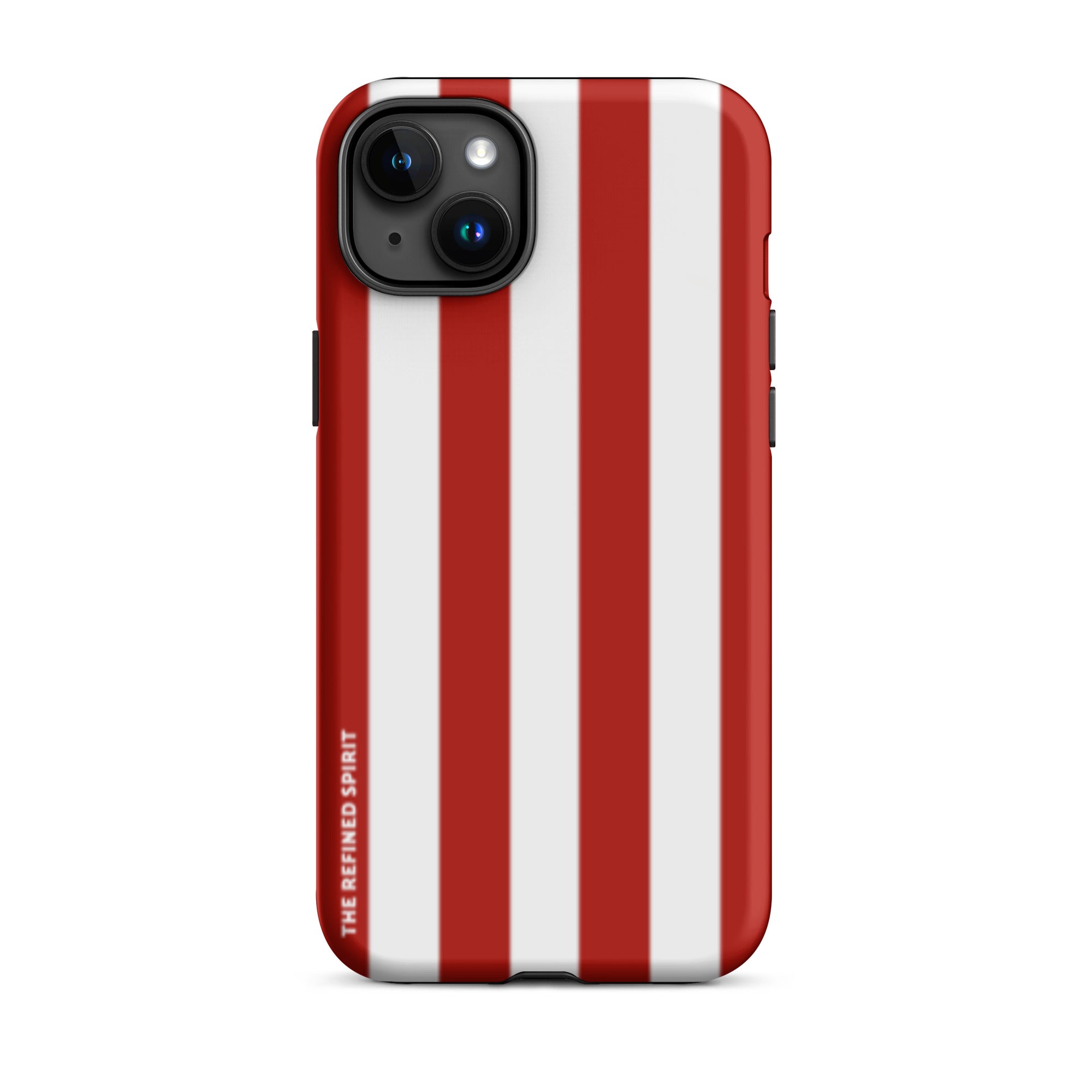 Rayures rouges – Coque rigide pour iPhone®