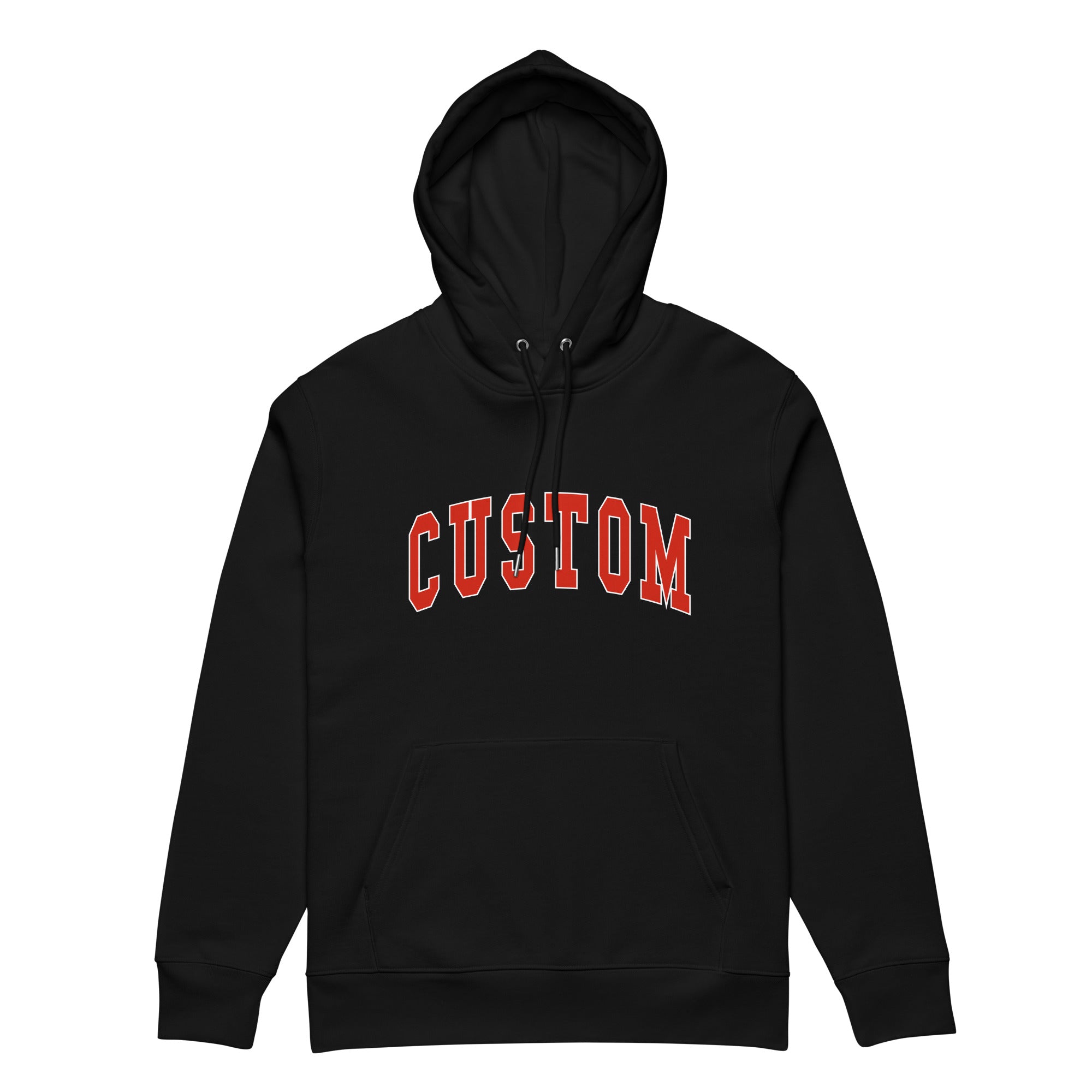 College Custom Organic Hoodie