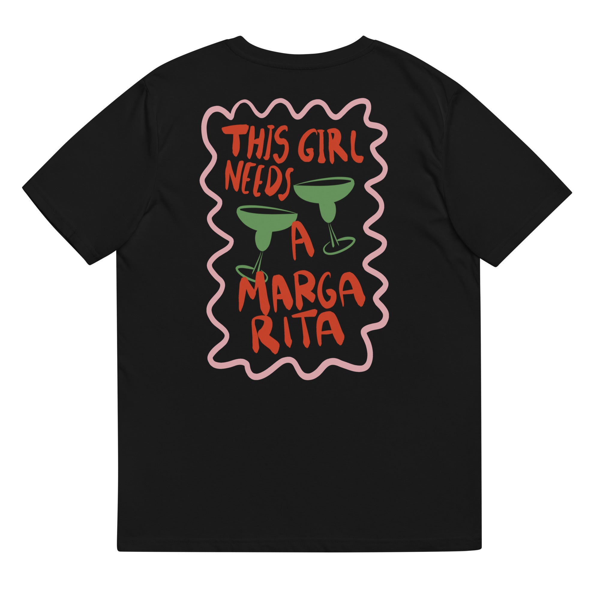 Cette fille a besoin d'une Margarita - T-shirt bio